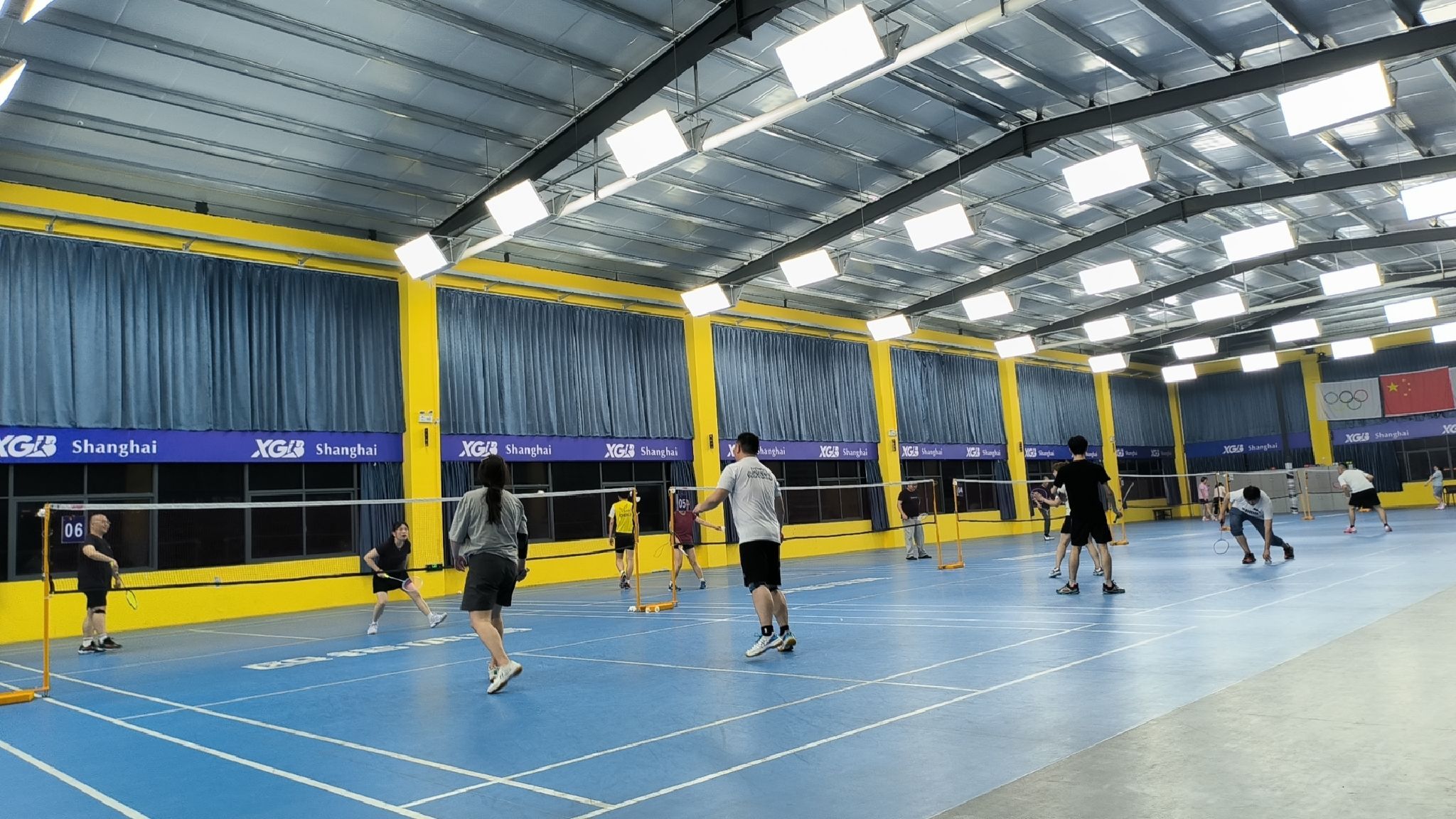 场地封面-熊国宝羽毛球中心(宝山店)