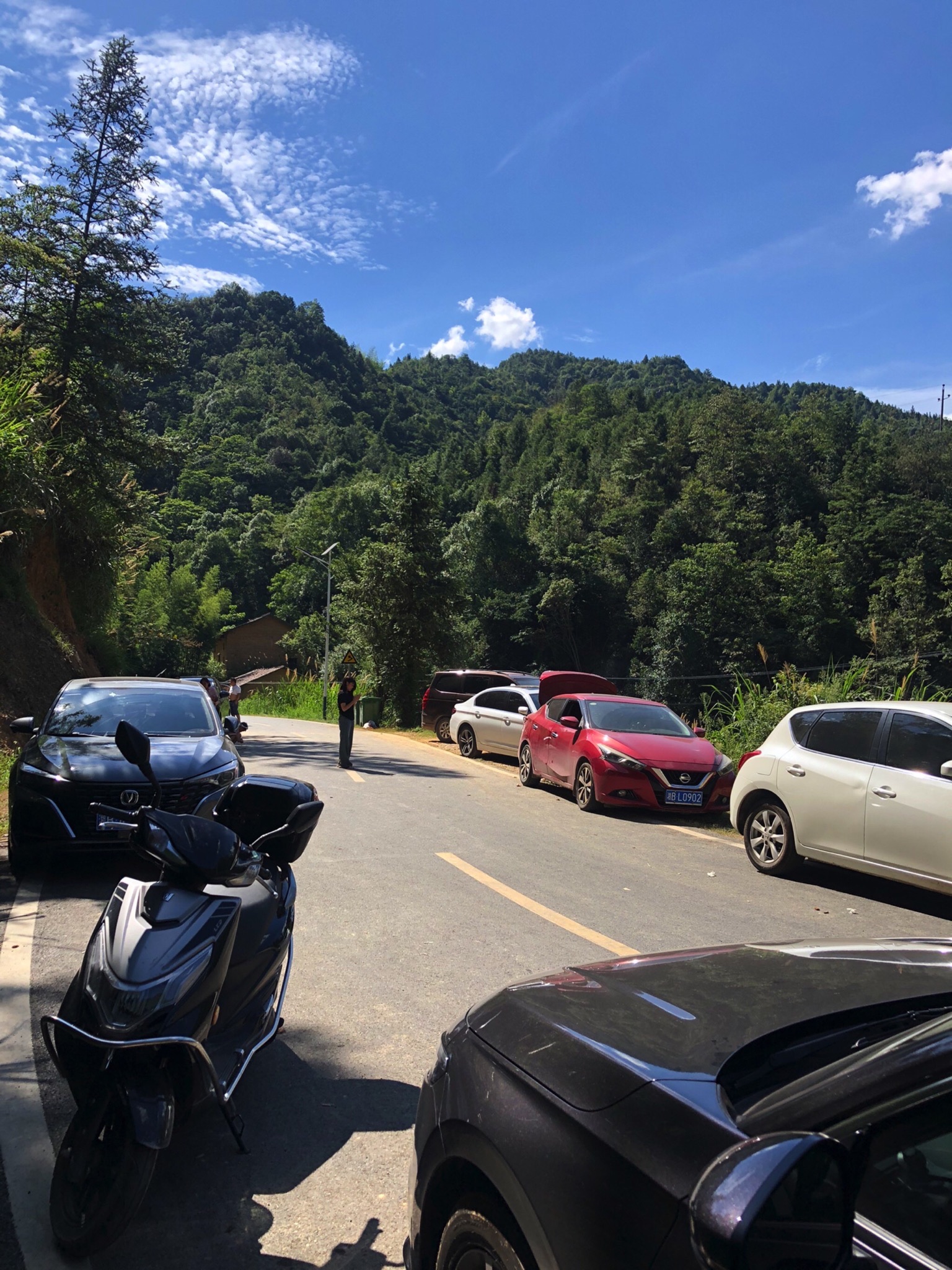 漏水坪瀑布旅行图片