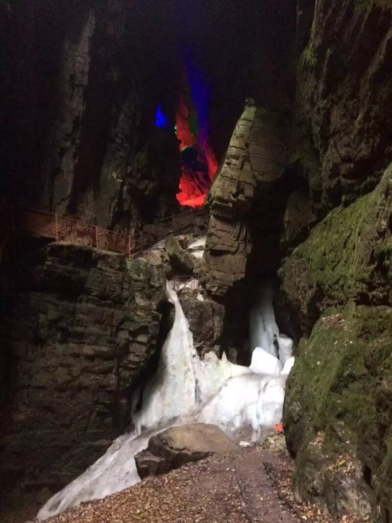 承德龙潭景区天坑冰洞旅行图片 2