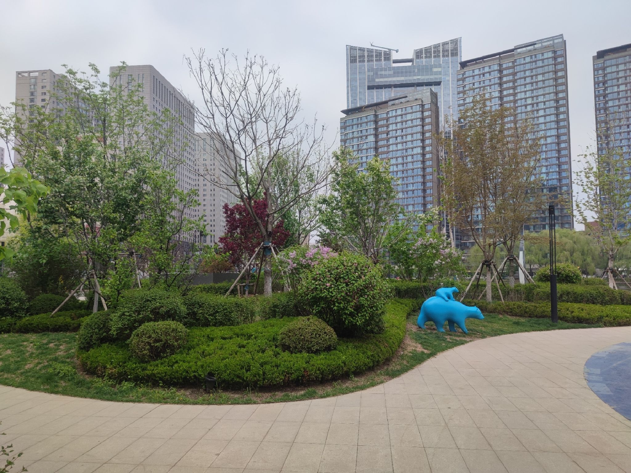 沈阳青少年宫绿地口袋公园旅行图片 1