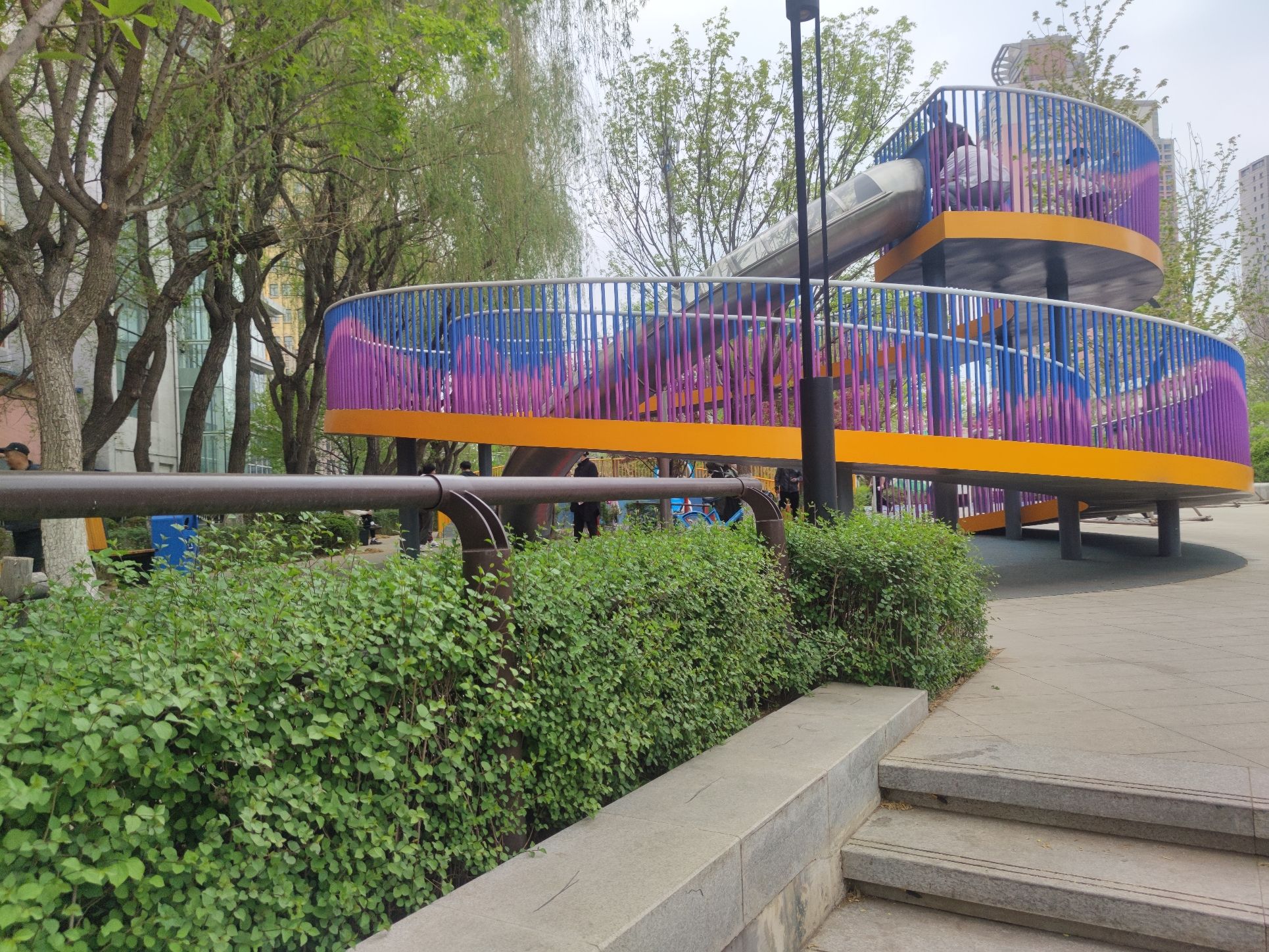 沈阳青少年宫绿地口袋公园旅行图片 3