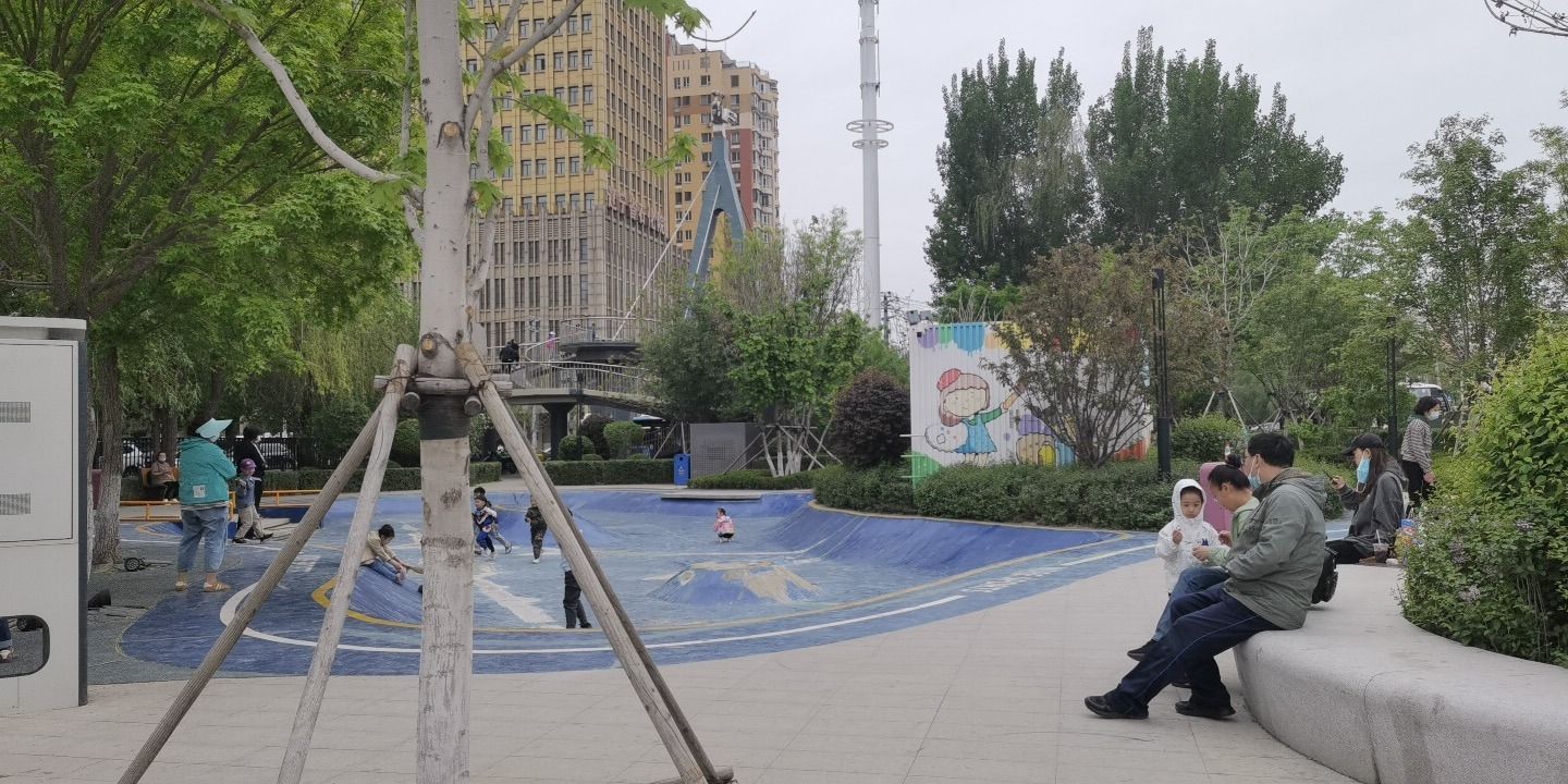 沈阳青少年宫绿地口袋公园旅行图片 2