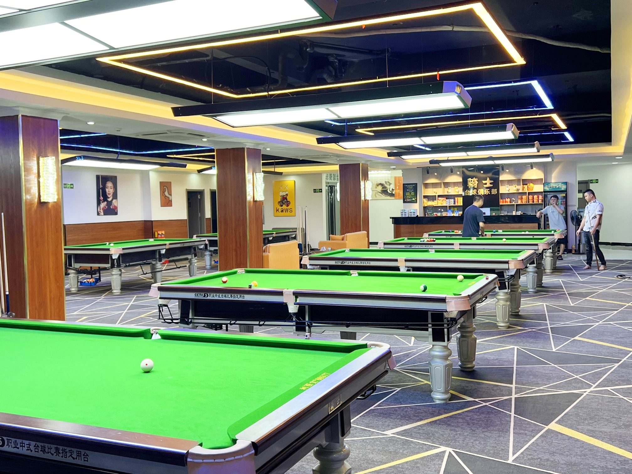 场地封面-骑士台球棋牌俱乐部