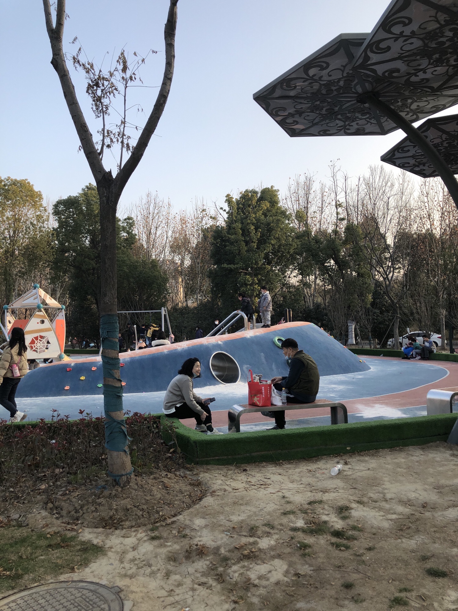 四里渠滨水公园旅行图片 3