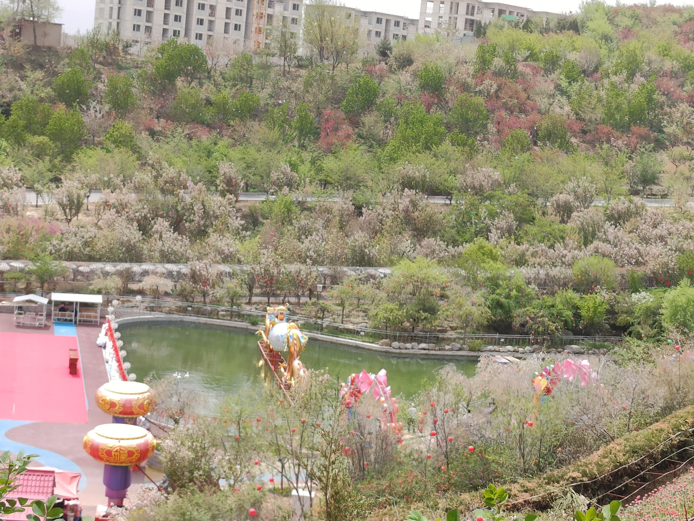 玉泉山景区鹿岛公园旅行图片 2