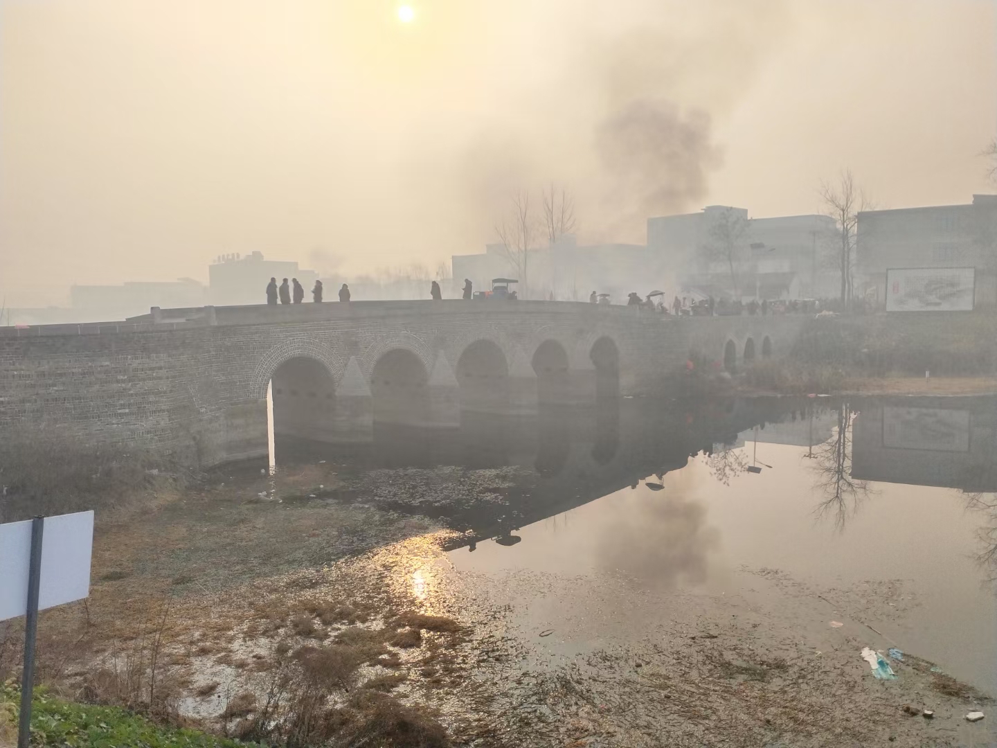 阜阳润河古桥旅行图片 1