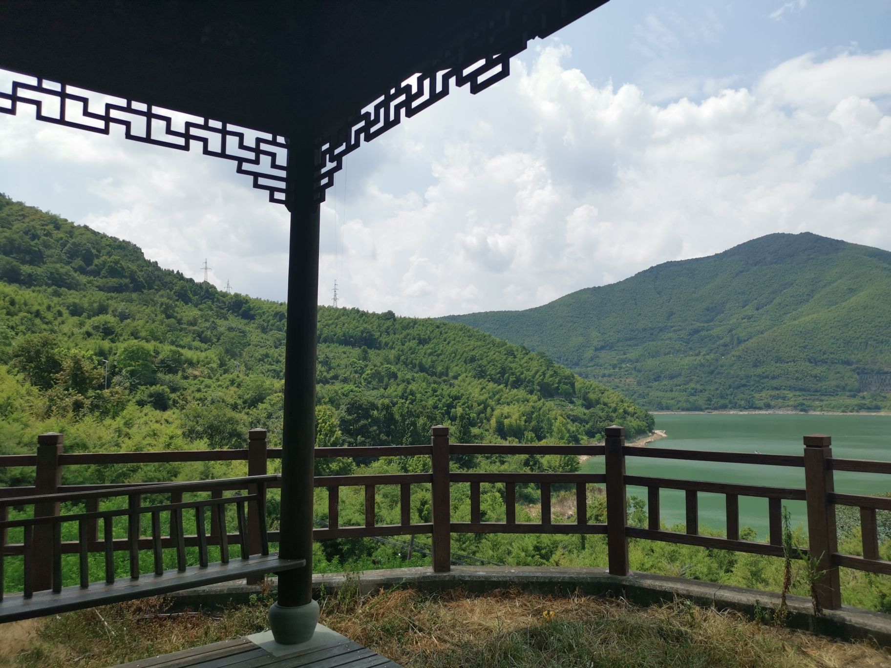 横山水库东山湾观景台旅行图片 2
