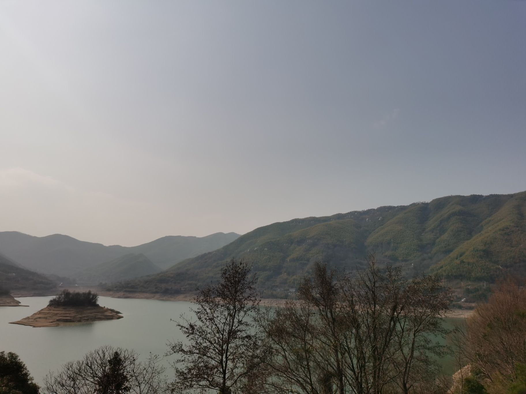 横山水库东山湾观景台旅行图片 2