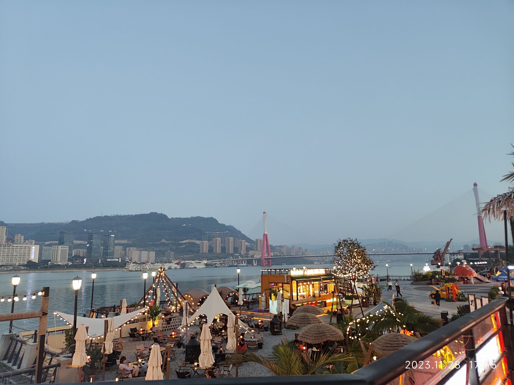 红花地码头休闲广场旅行图片 3