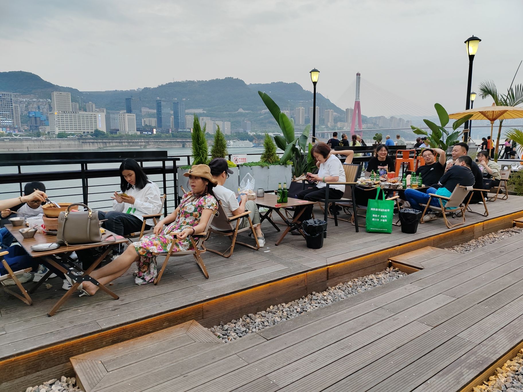 红花地码头休闲广场旅行图片 3