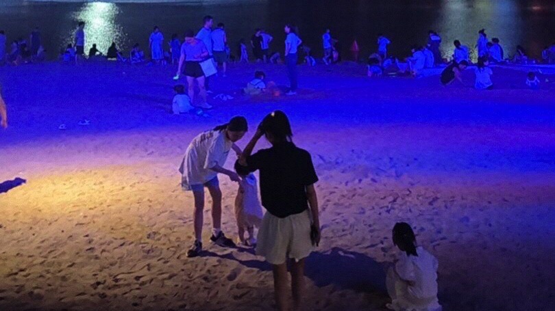 明月湖沙滩旅行图片 1