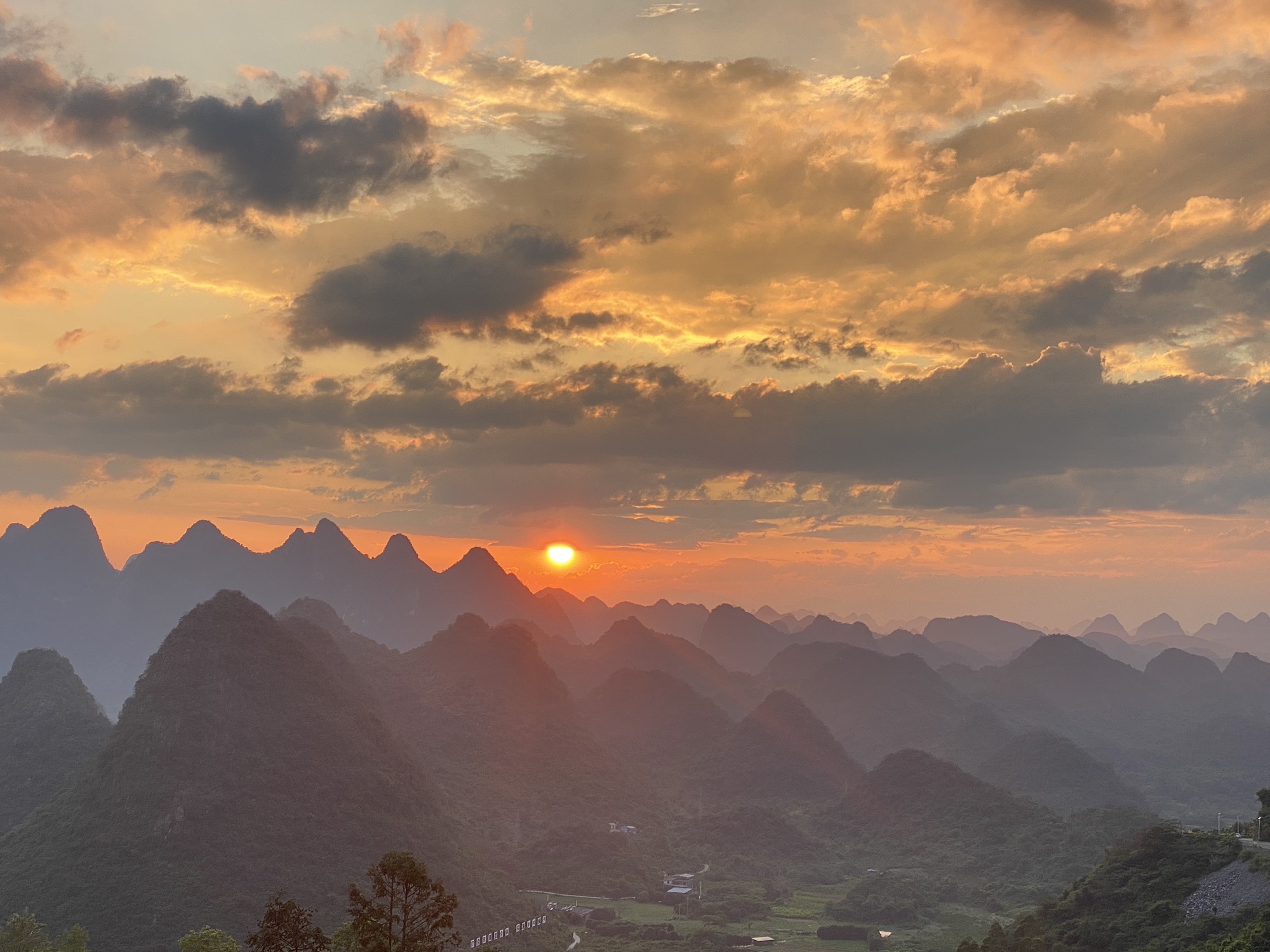 桂林市雁山区草坪乡大狮湾云顶观光旅行图片 1