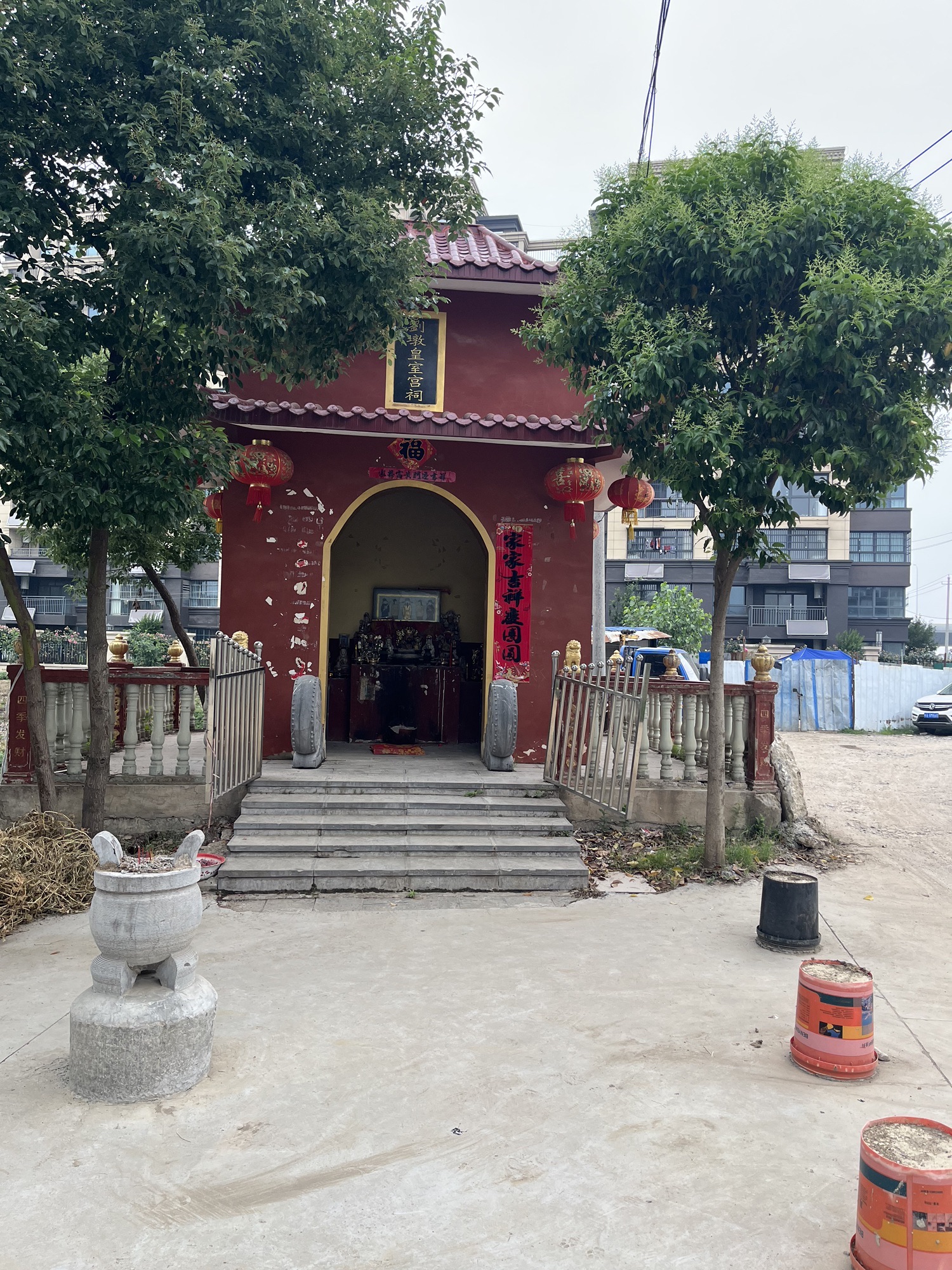 刘墩皇室宫祠实景照片