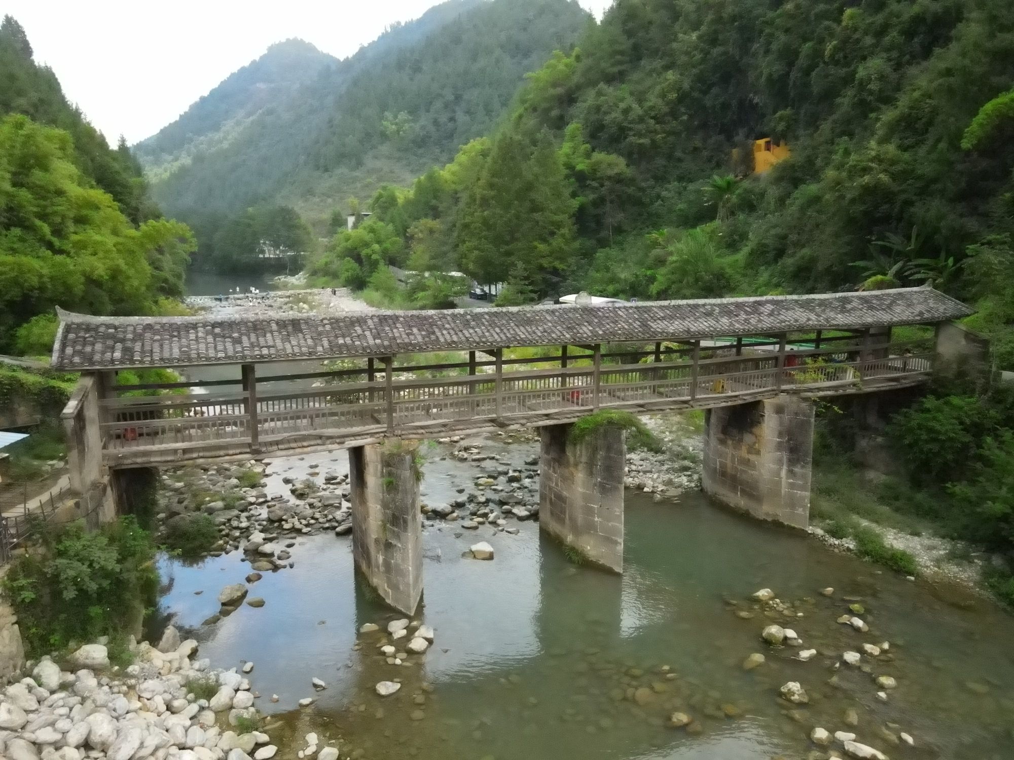 七里潭廊桥旅行图片 1