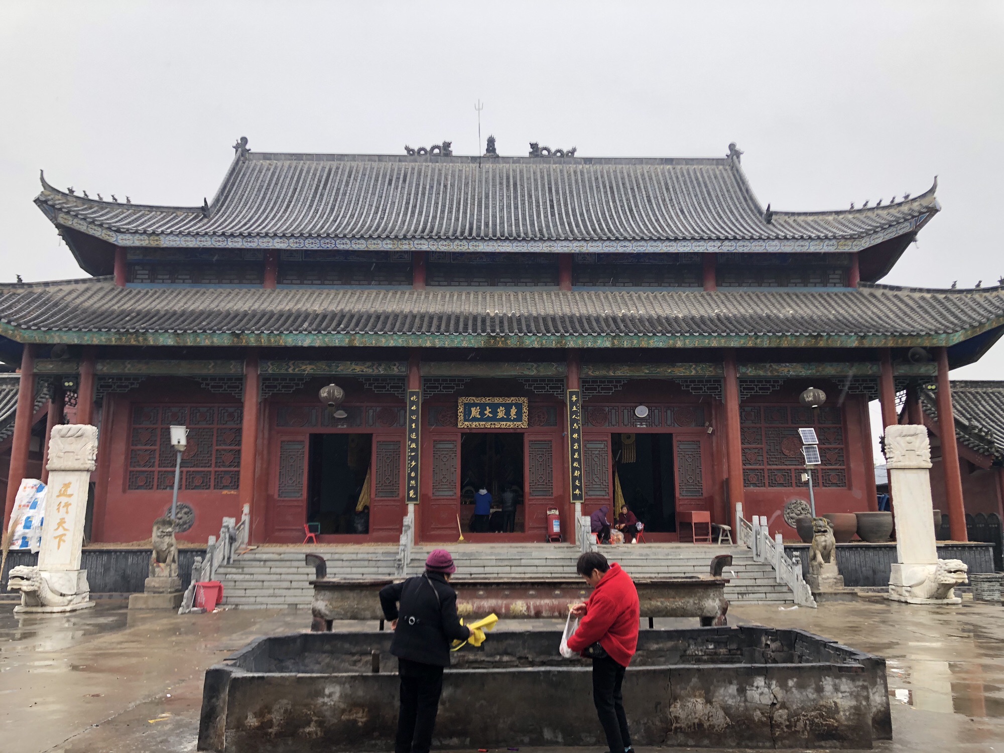 商水东岳庙实景照片