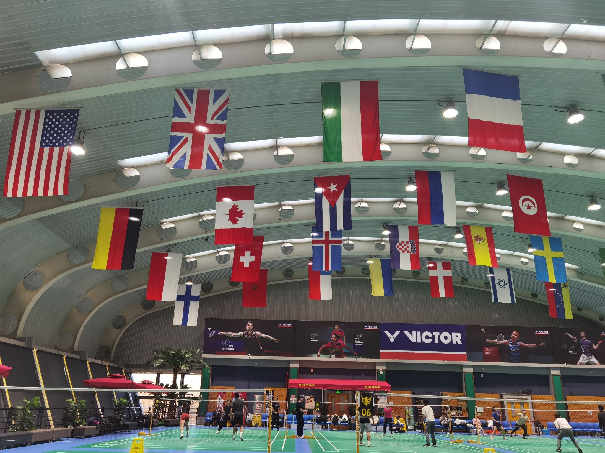 场地封面-国家奥林匹克体育中心训练馆羽毛球馆