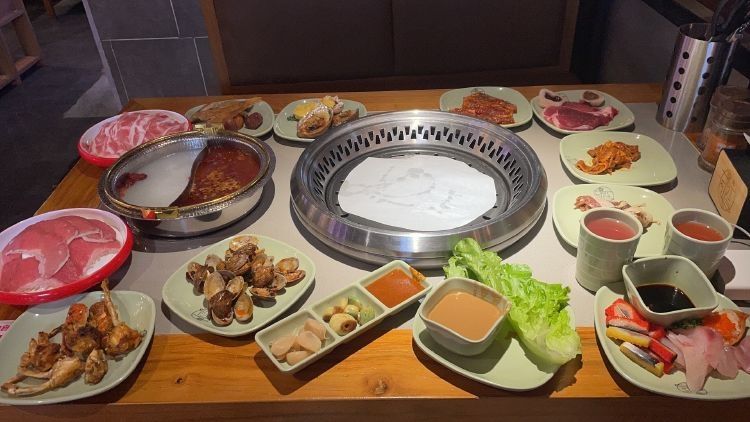 宴江山海鲜火锅烤肉自助料理(苏宁广场店)门店外观