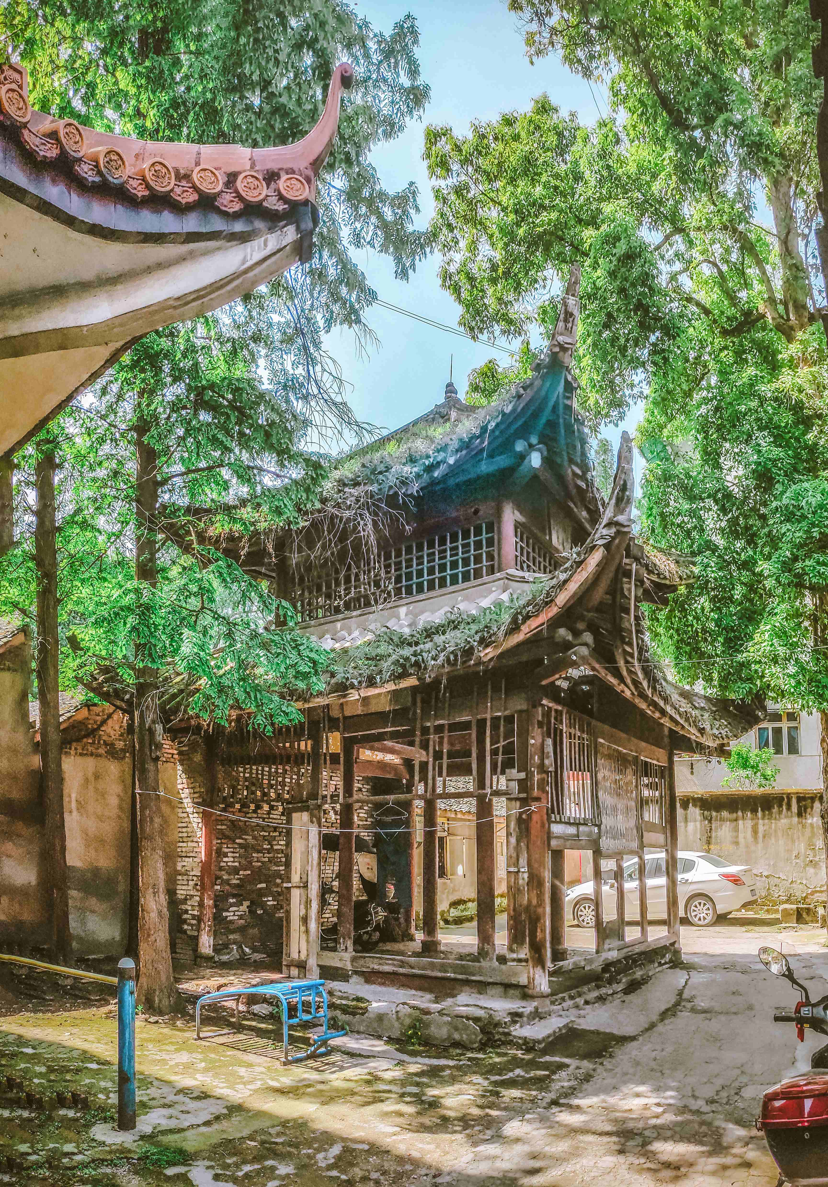 大邑文庙鼓楼乐楼旅行图片 2