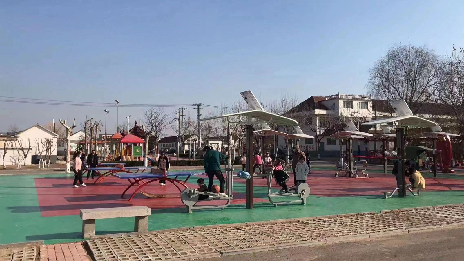 杨家埠体育公园旅行图片 2
