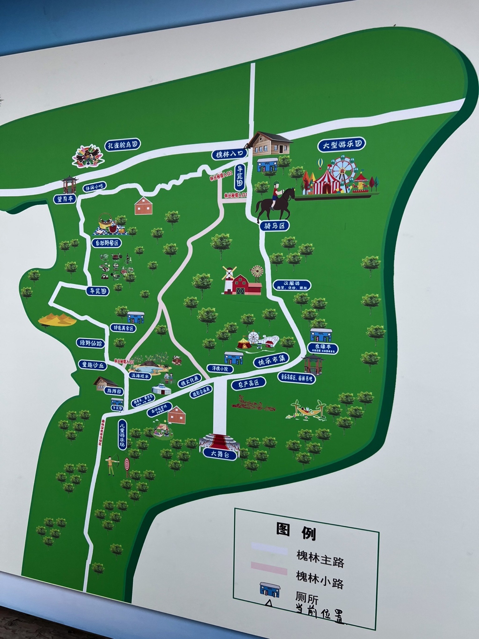 嘉会镇万亩生态园林观光区旅行图片 1