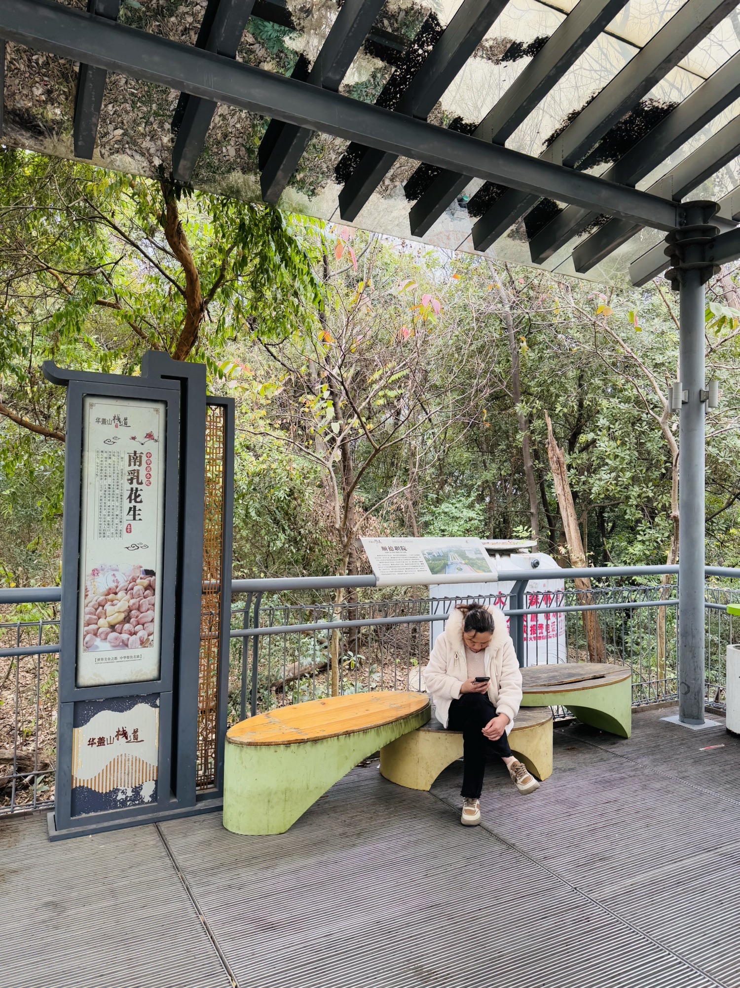 华盖山栈道旅行图片 3