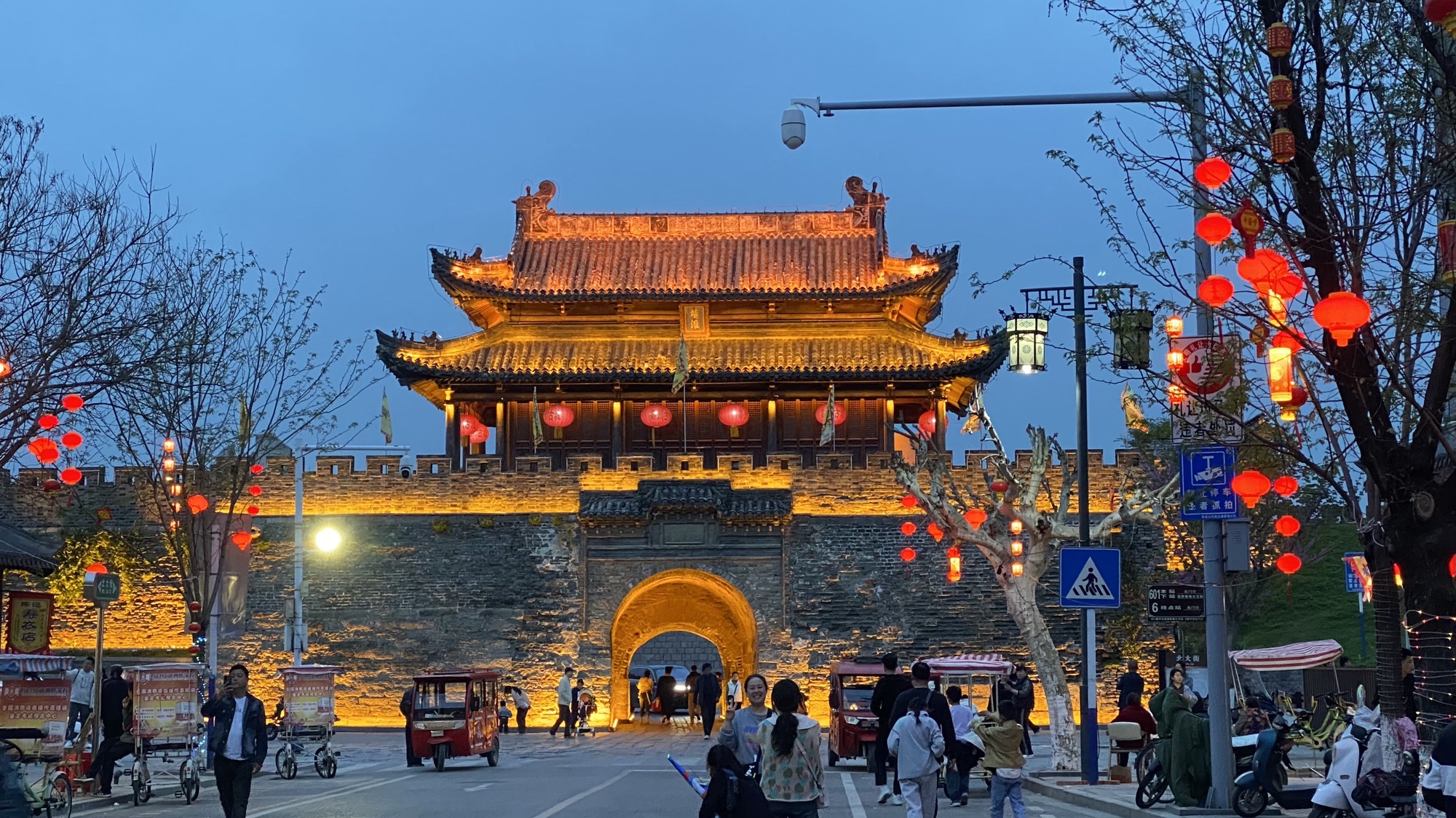 靖淮门城楼旅行图片 2