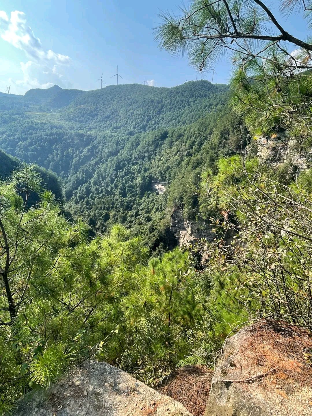 摆弓岩瀑布旅行图片 2