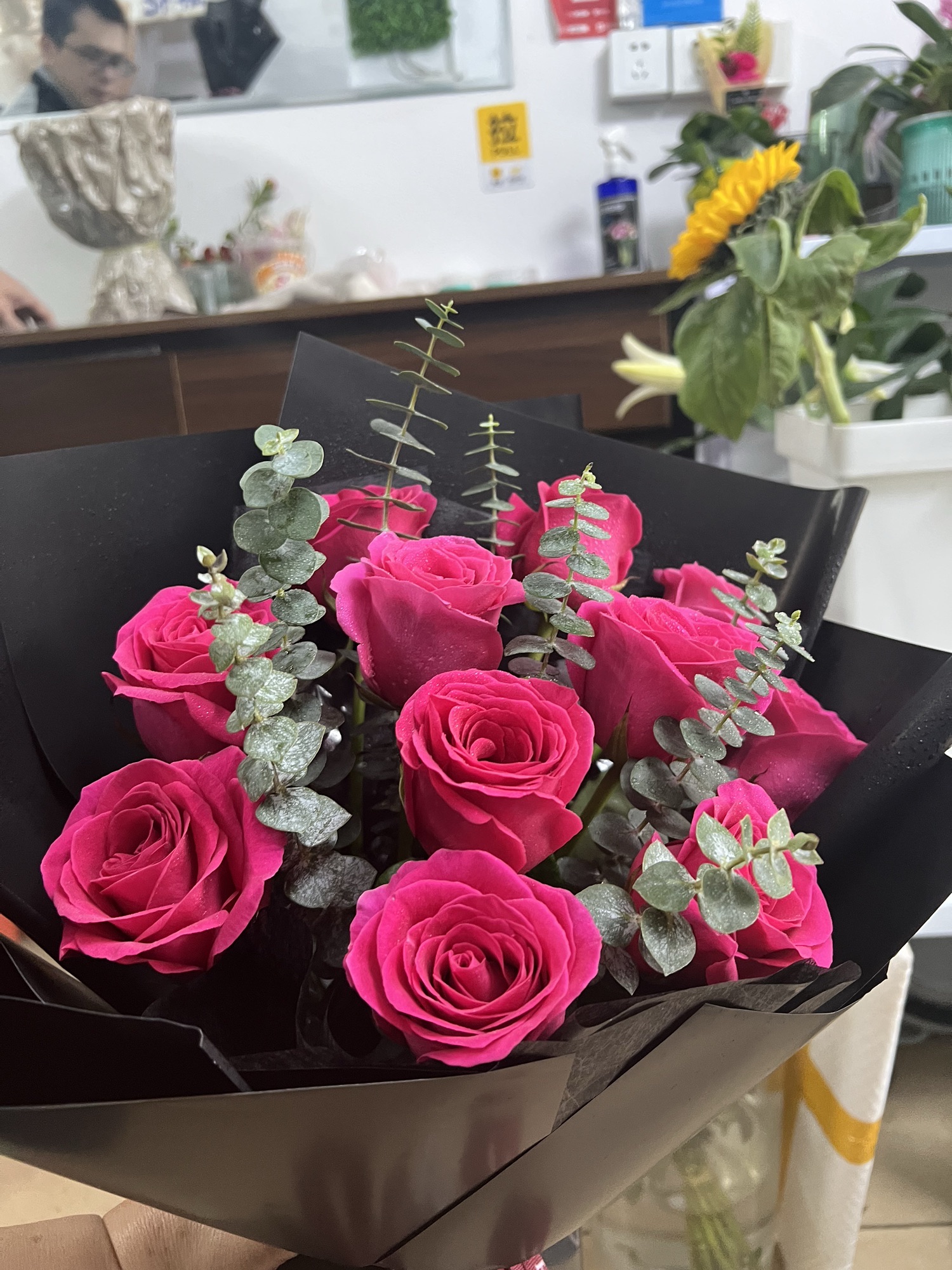 庆池鲜花店