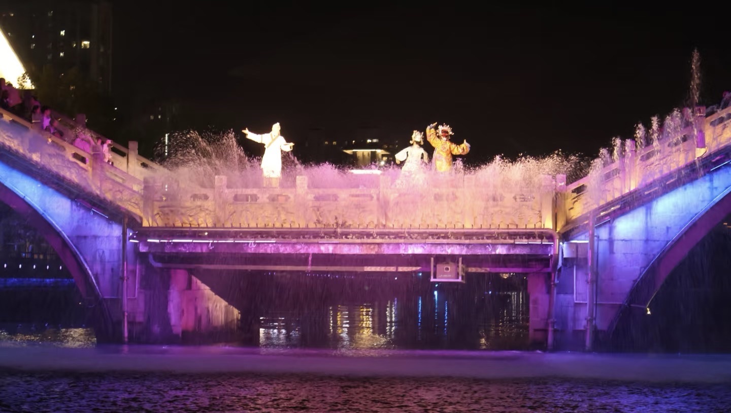 塘河夜游旅行图片 1