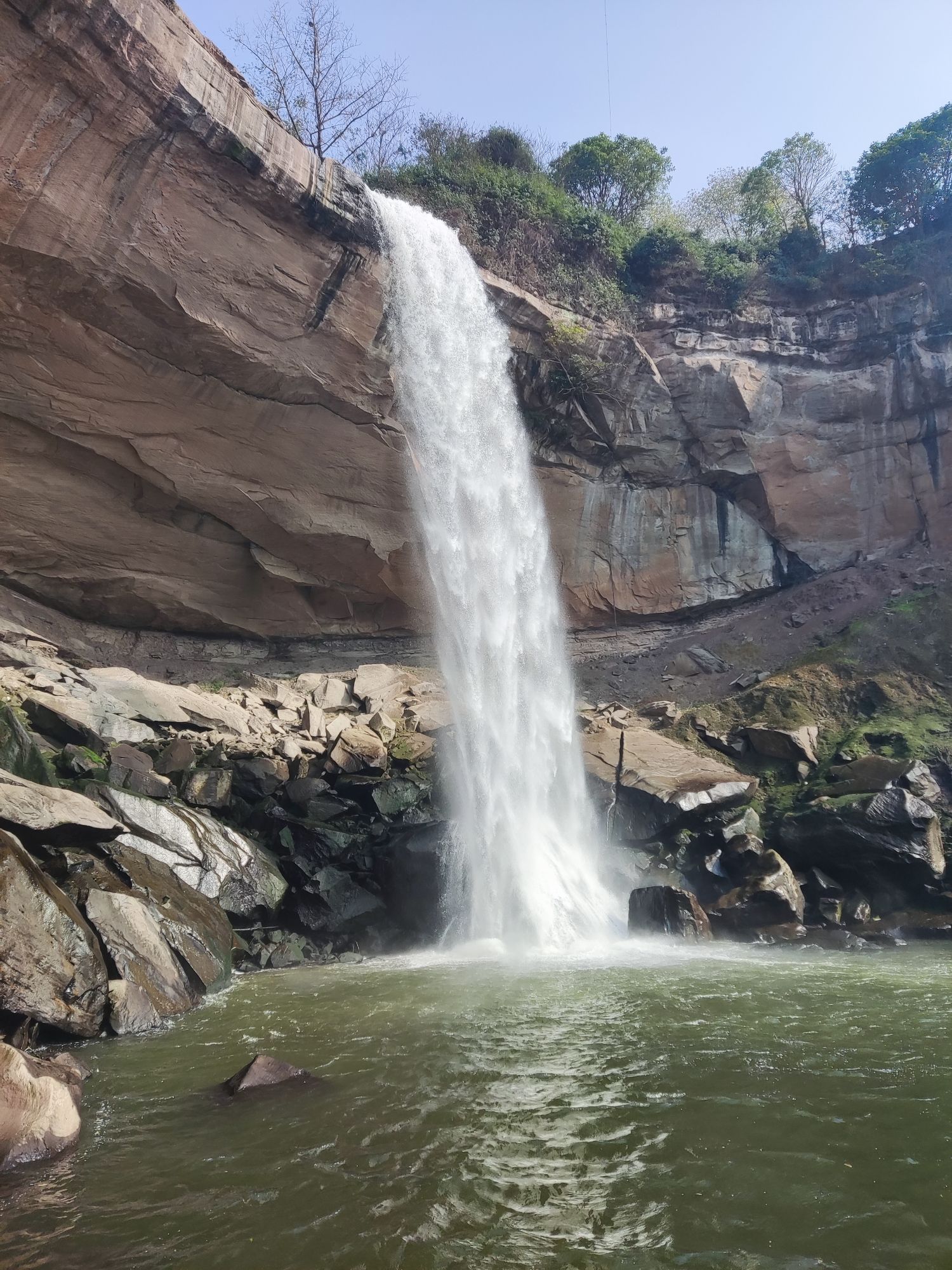 响水洞瀑布旅行图片 2