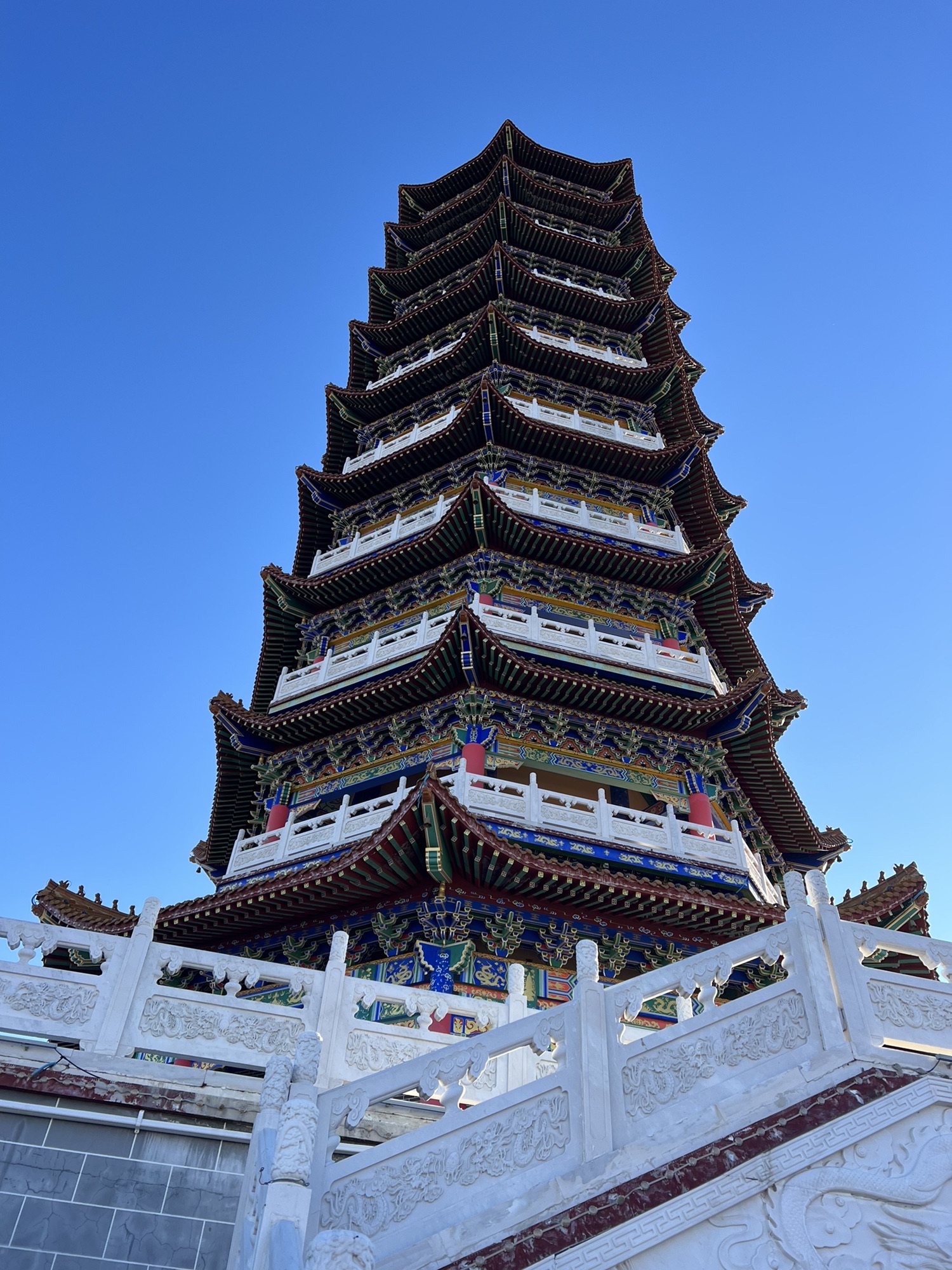 鹤岗平安宝塔旅行图片 2