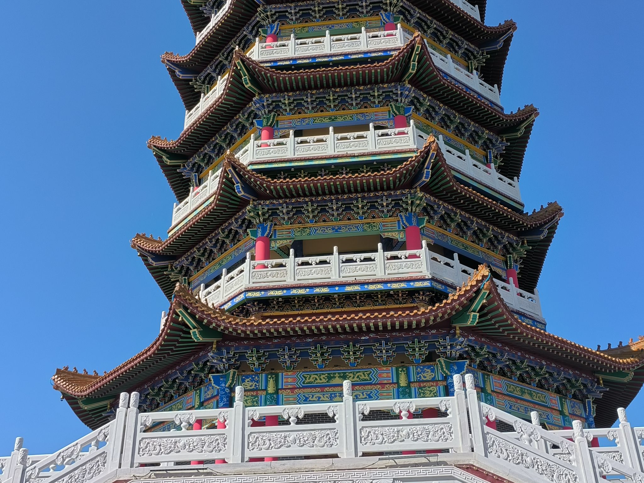 鹤岗平安宝塔旅行图片 1