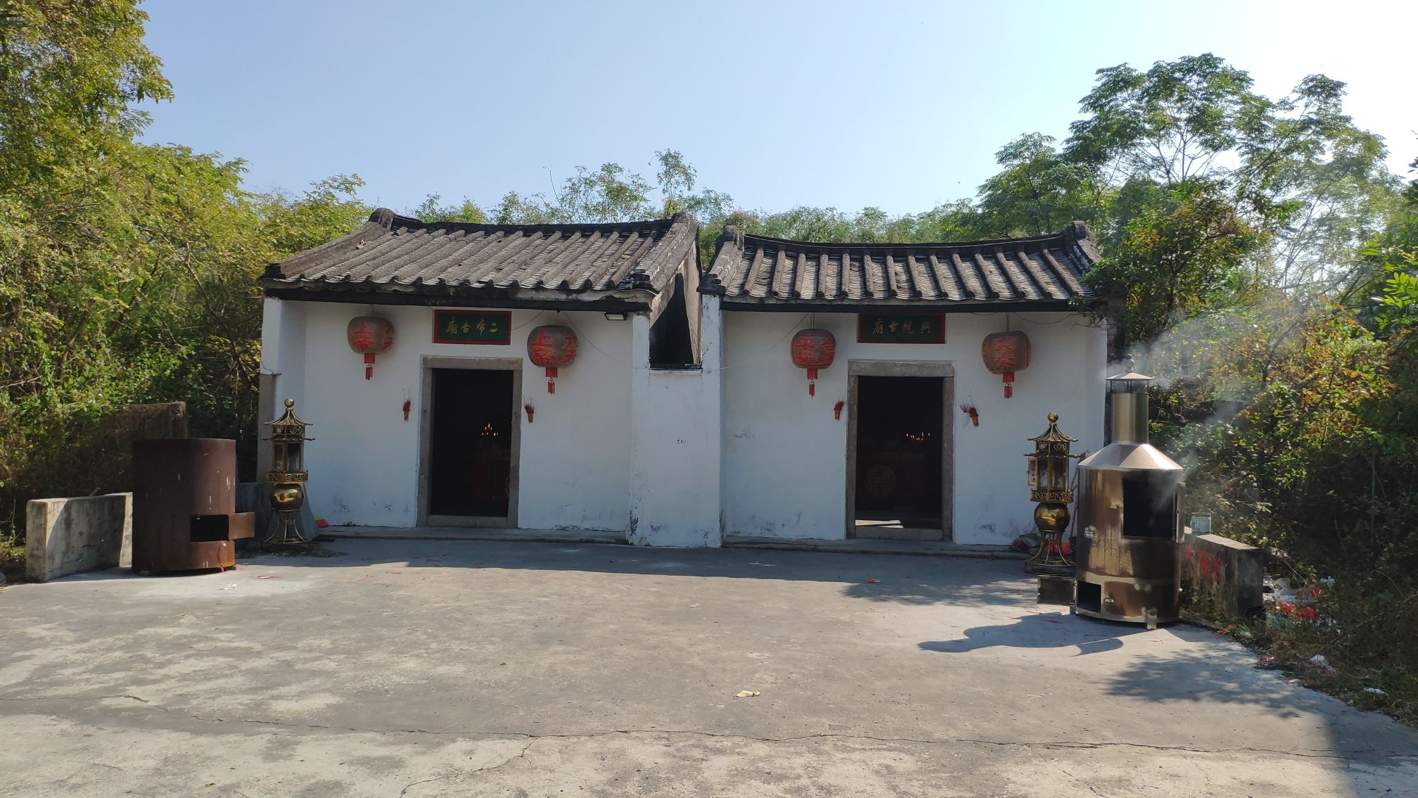 兴饶古庙实景照片