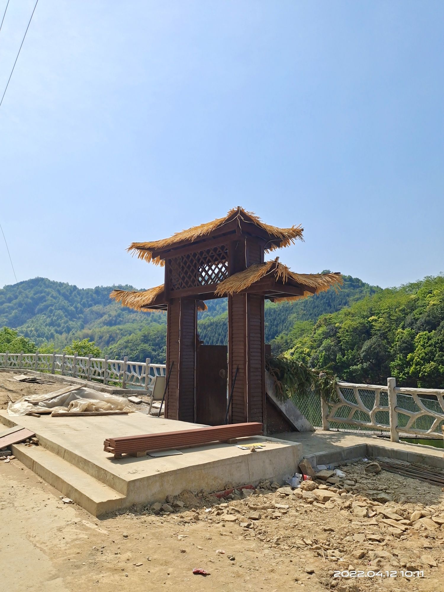 白茆水库吊桥旅行图片 2