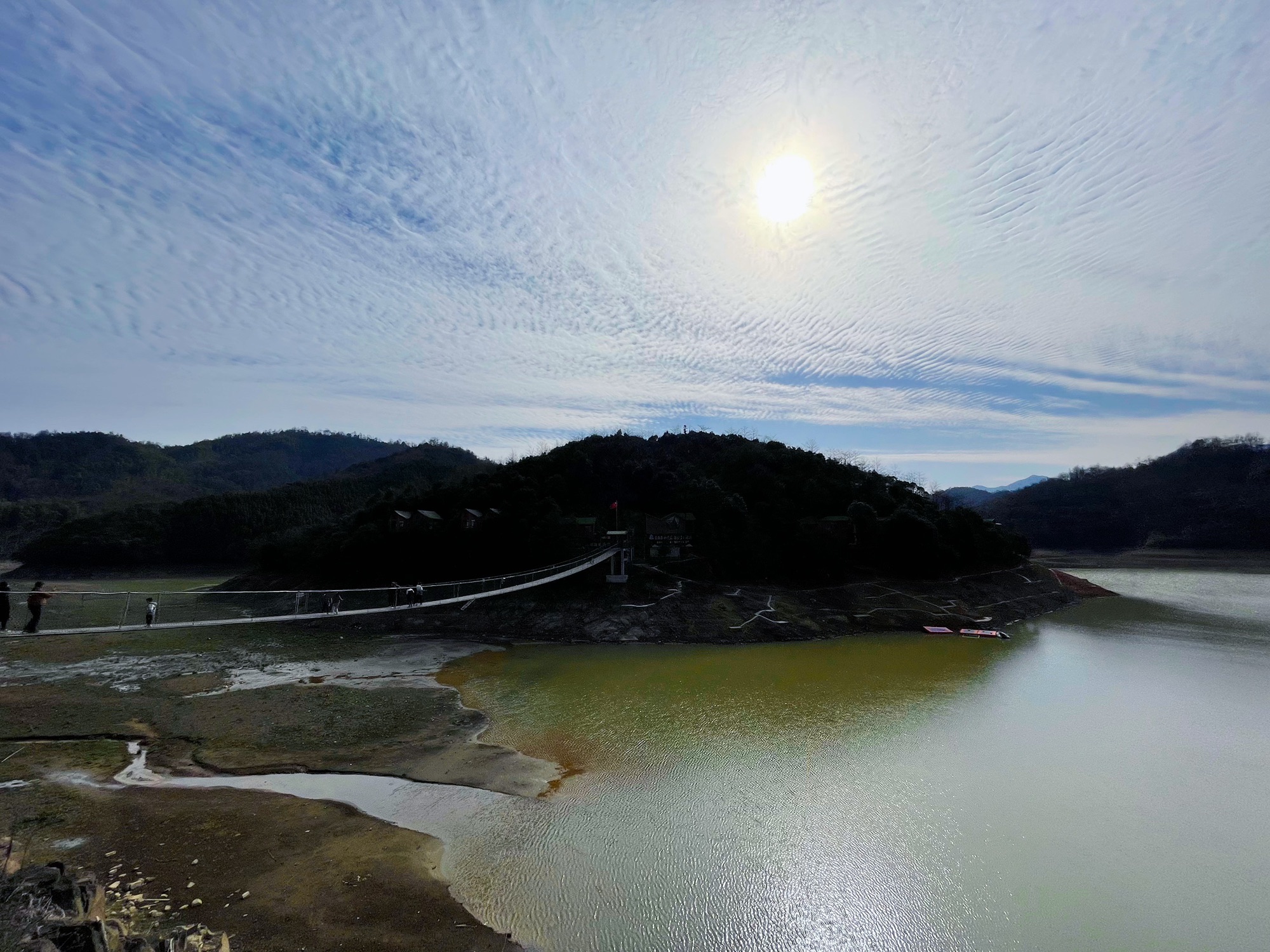 白茆水库吊桥旅行图片 3