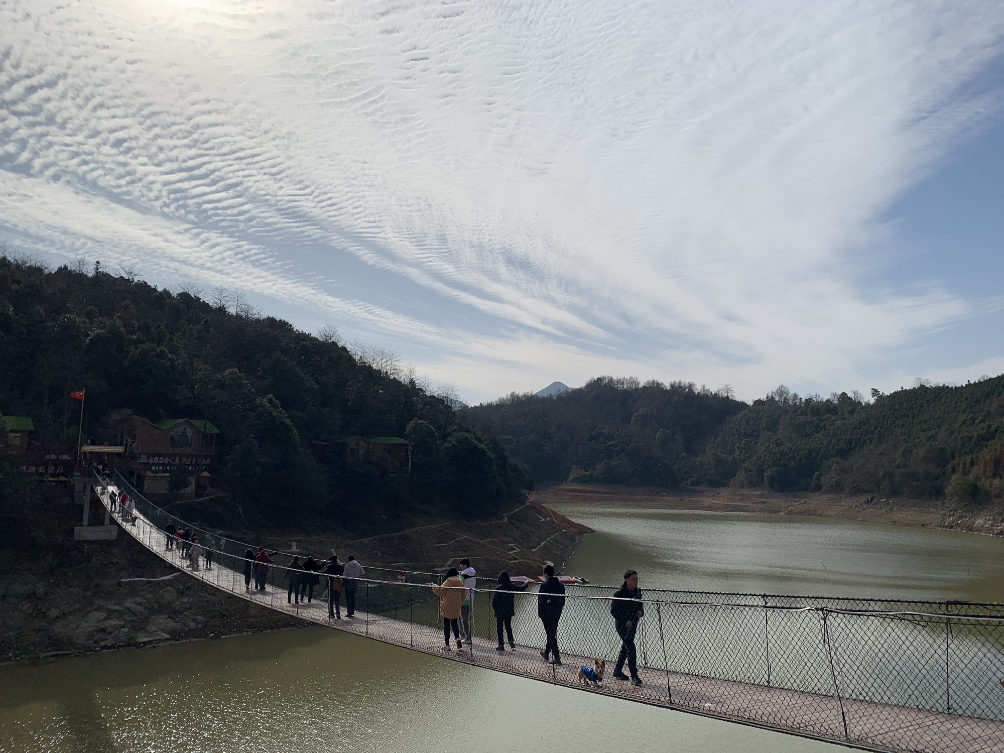 白茆水库吊桥旅行图片 1