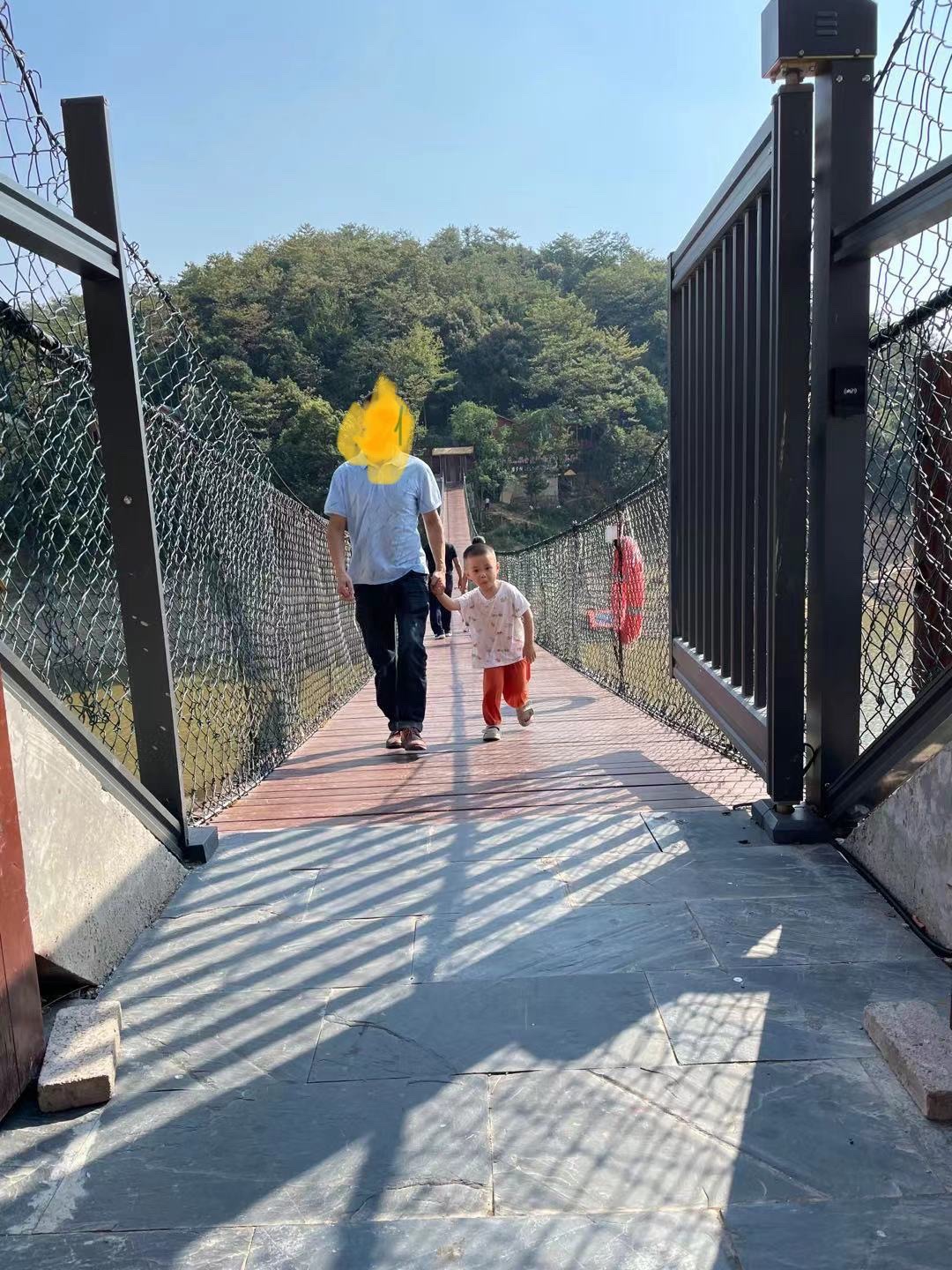 白茆水库吊桥旅行图片 3
