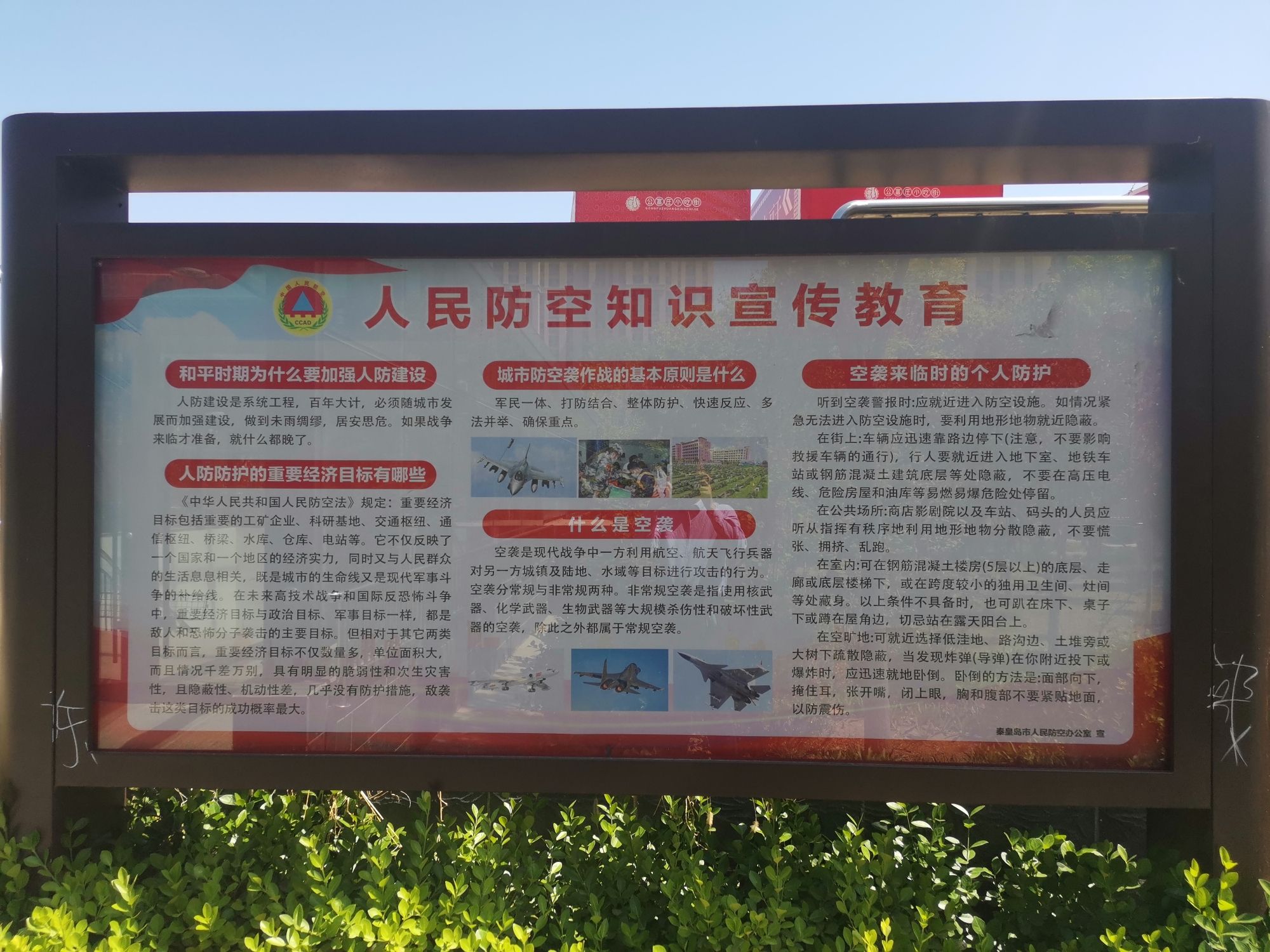 秦皇岛人防公园旅行图片 1