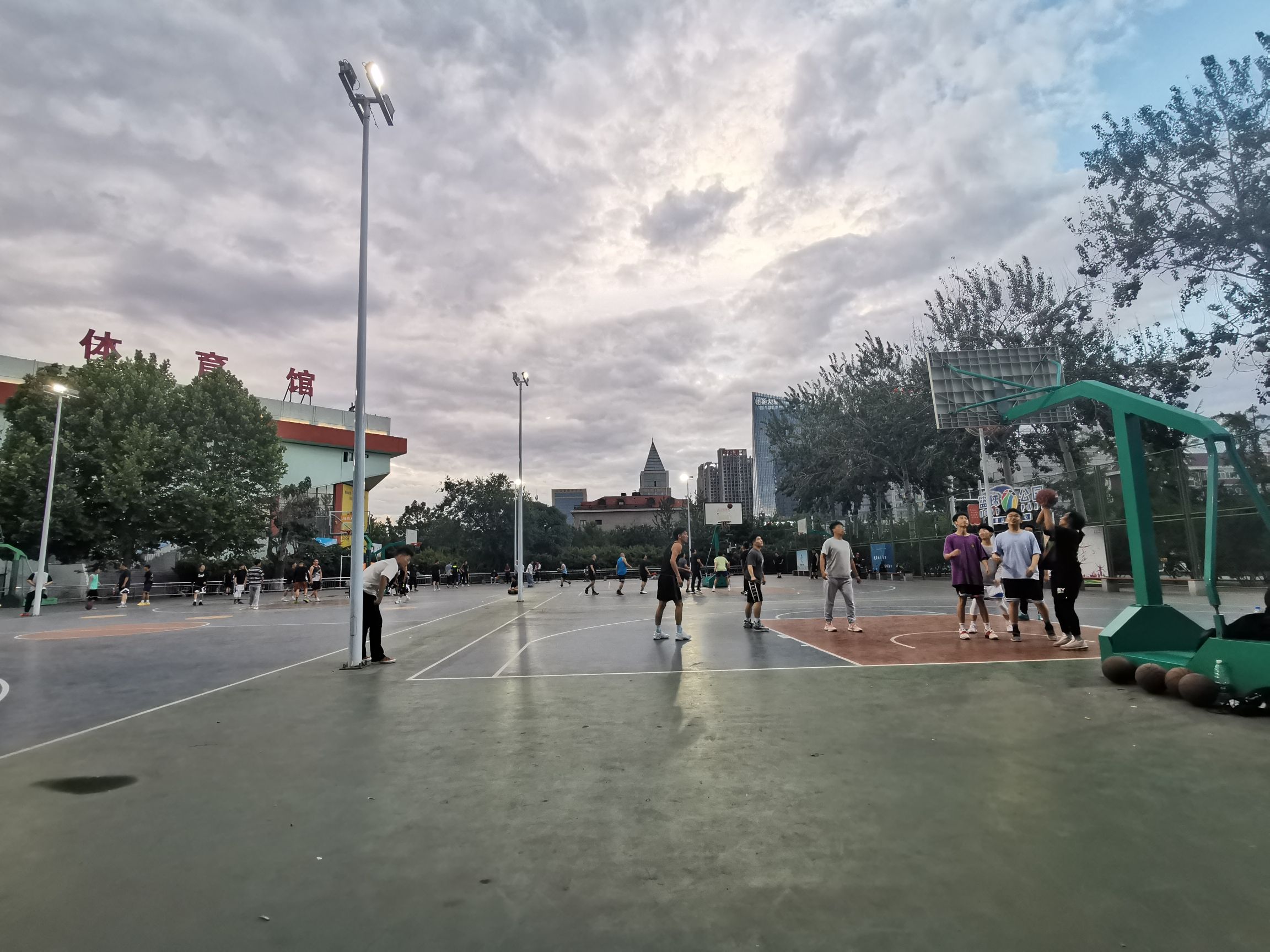 唐山体育馆篮球场