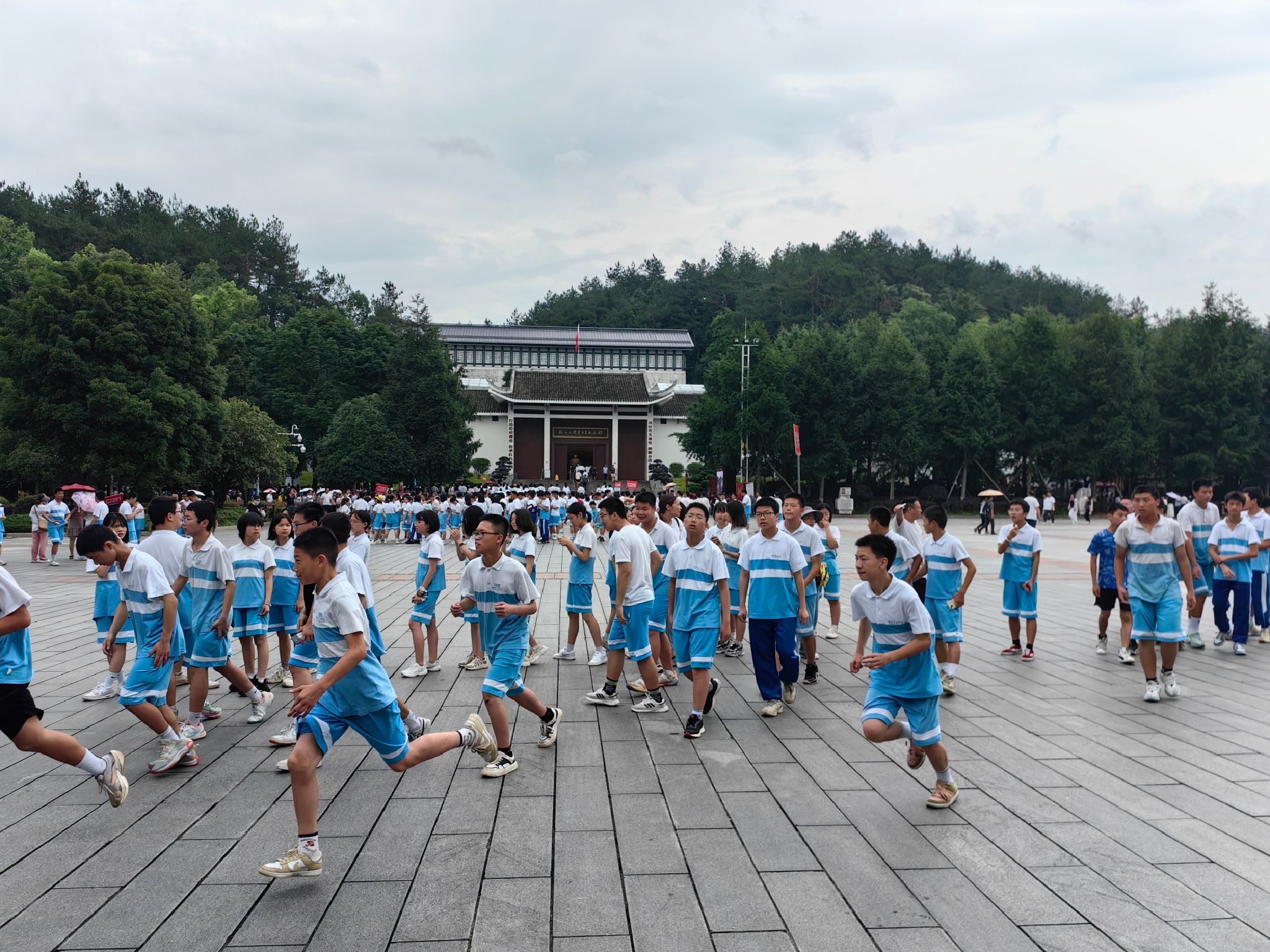 最忆韶山冲红五星广场旅行图片 1