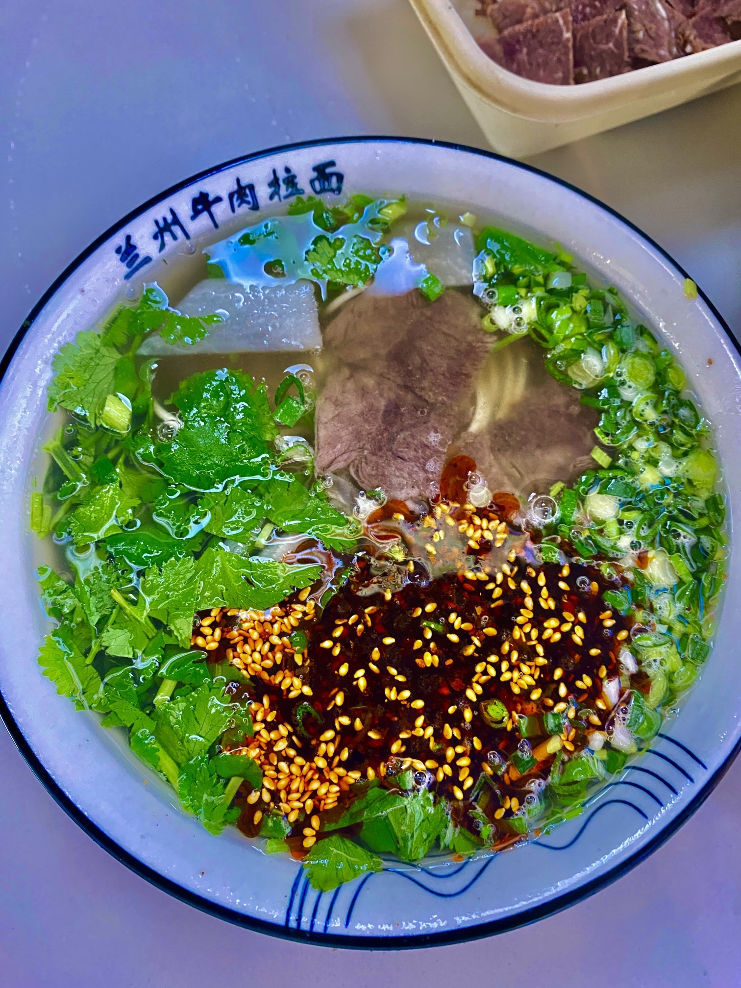 穆林府兰州牛肉面(碧乐时光必胜客电梯旁三楼店)