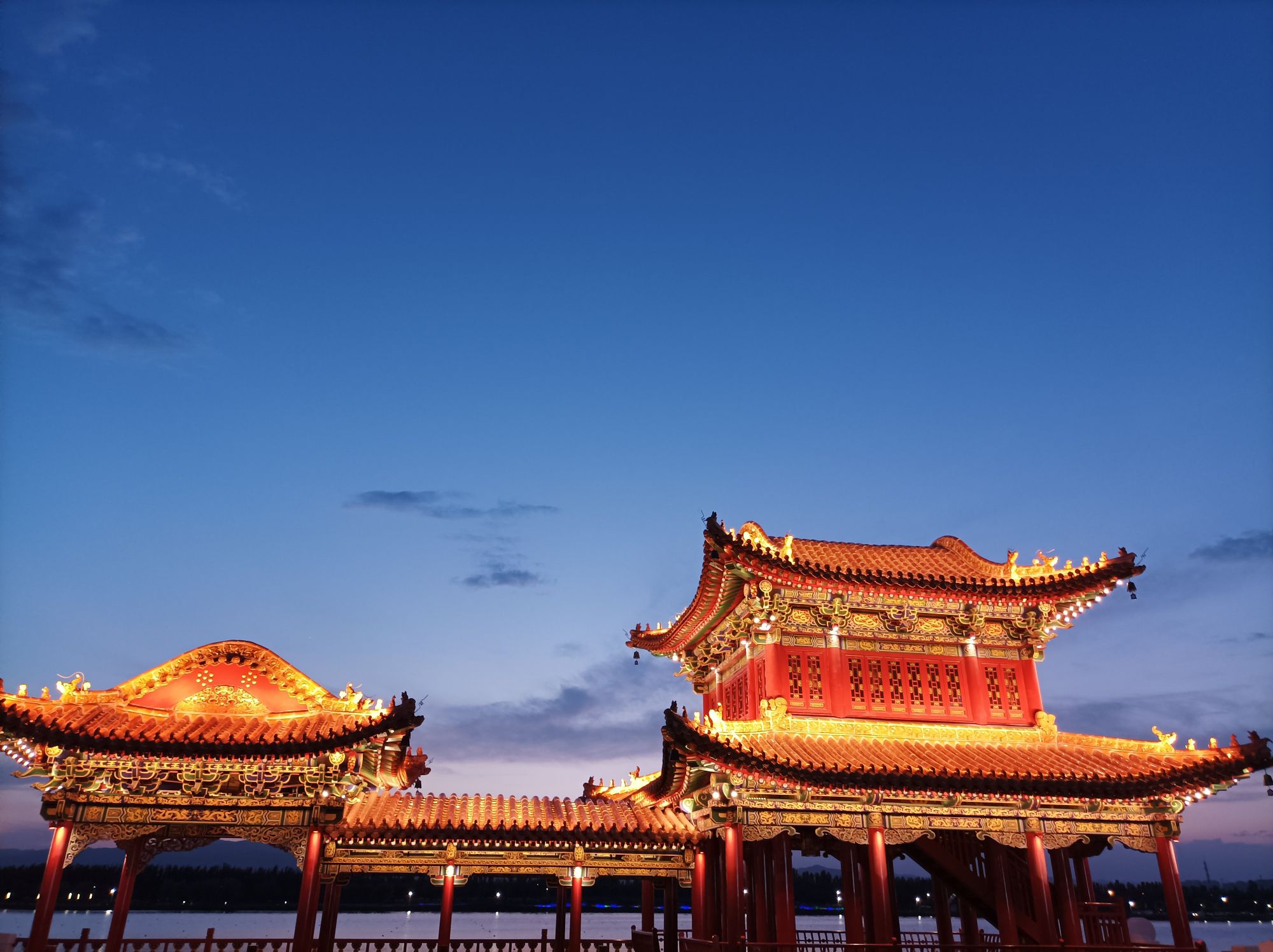小店汾河晚渡景区旅行图片 2