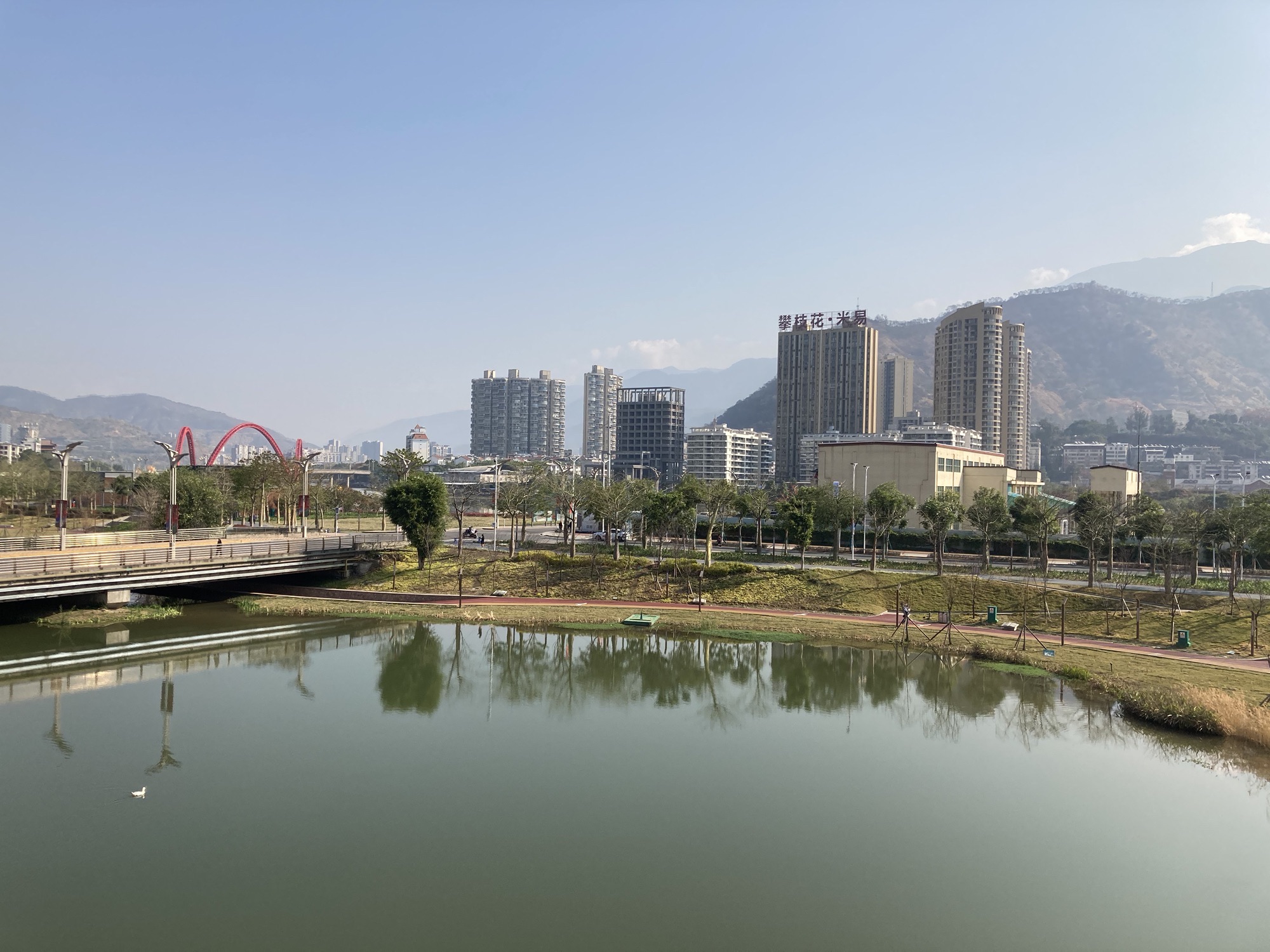米易县城南生态湿地公园旅行图片 2