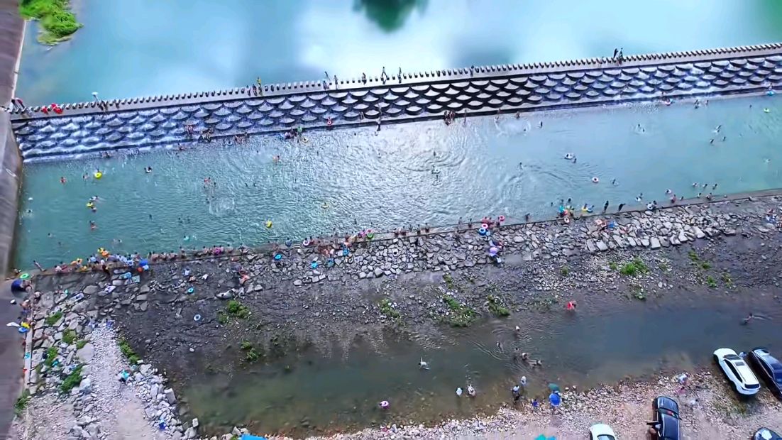 仙溪镇横坦桥网红坝旅行图片 2