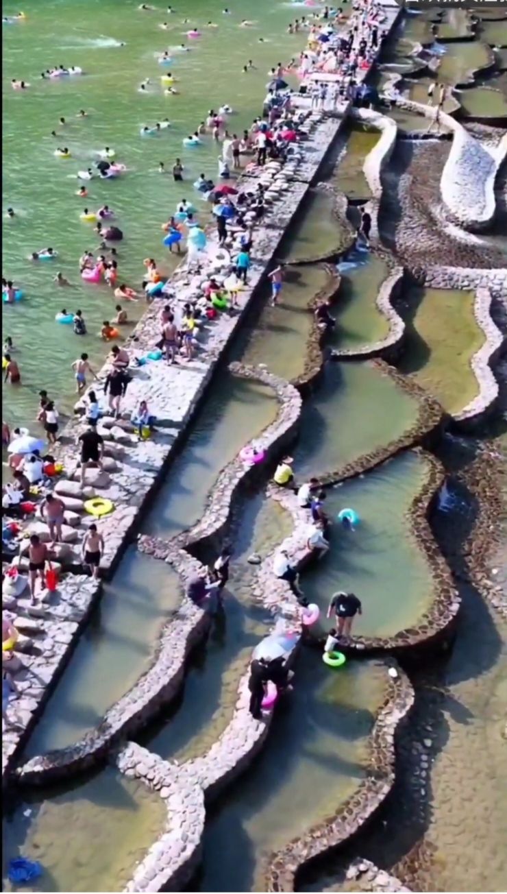 仙溪镇横坦桥网红坝旅行图片 1