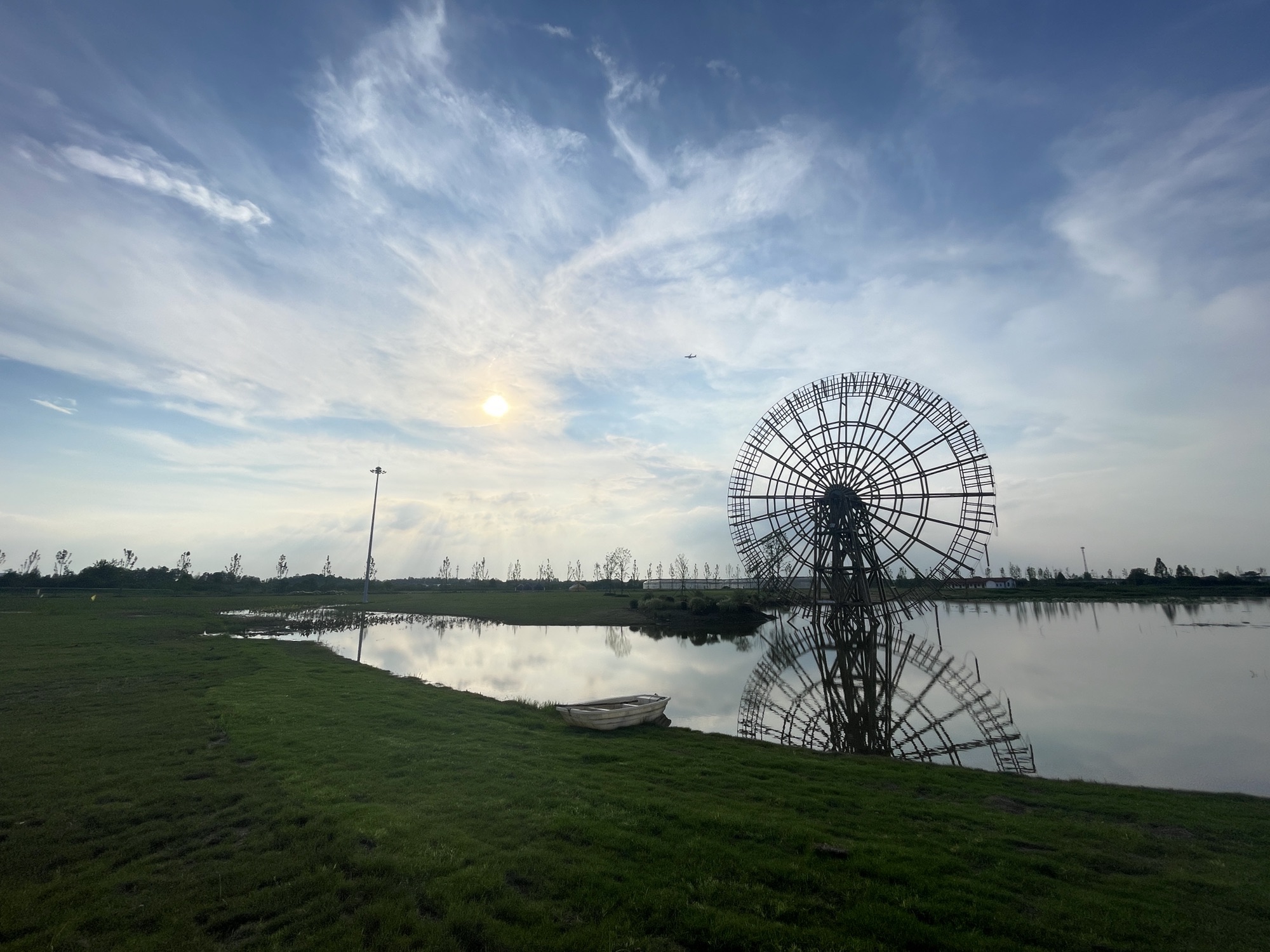 武汉农业集团空港湿地花田