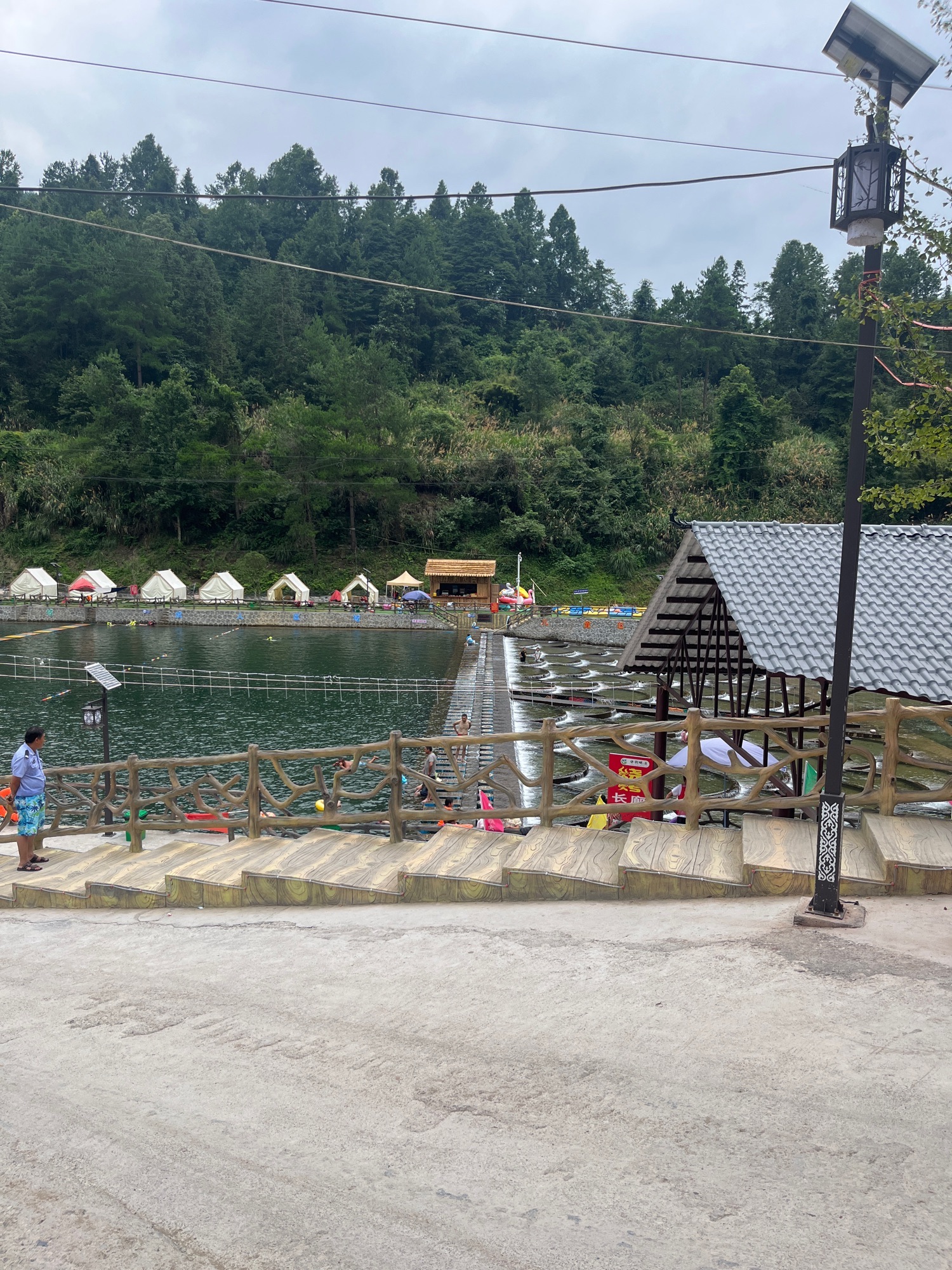 明溪口网红鱼鳞坝旅行图片 1