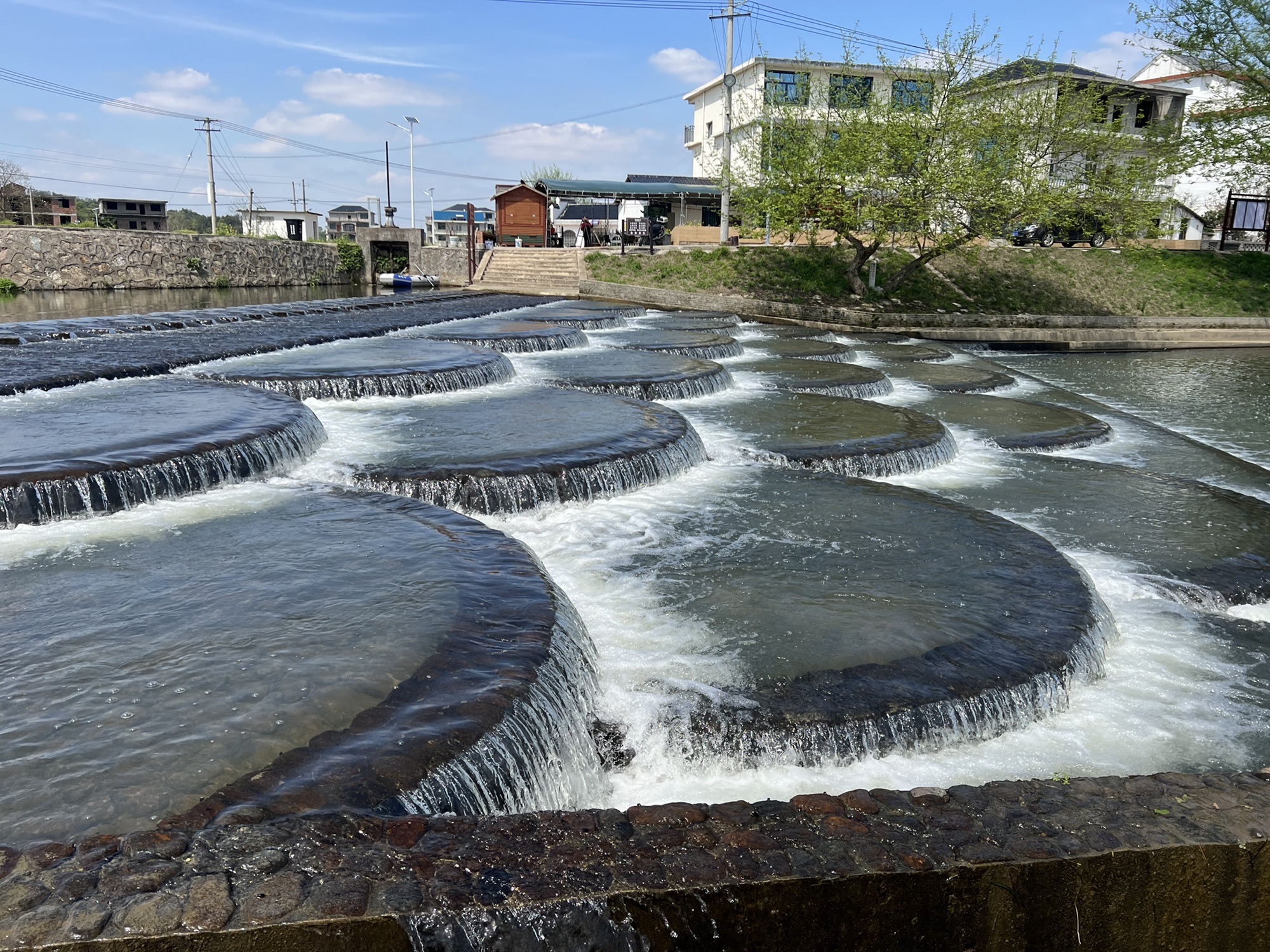 七峰村网红龙鳞坝旅行图片 2