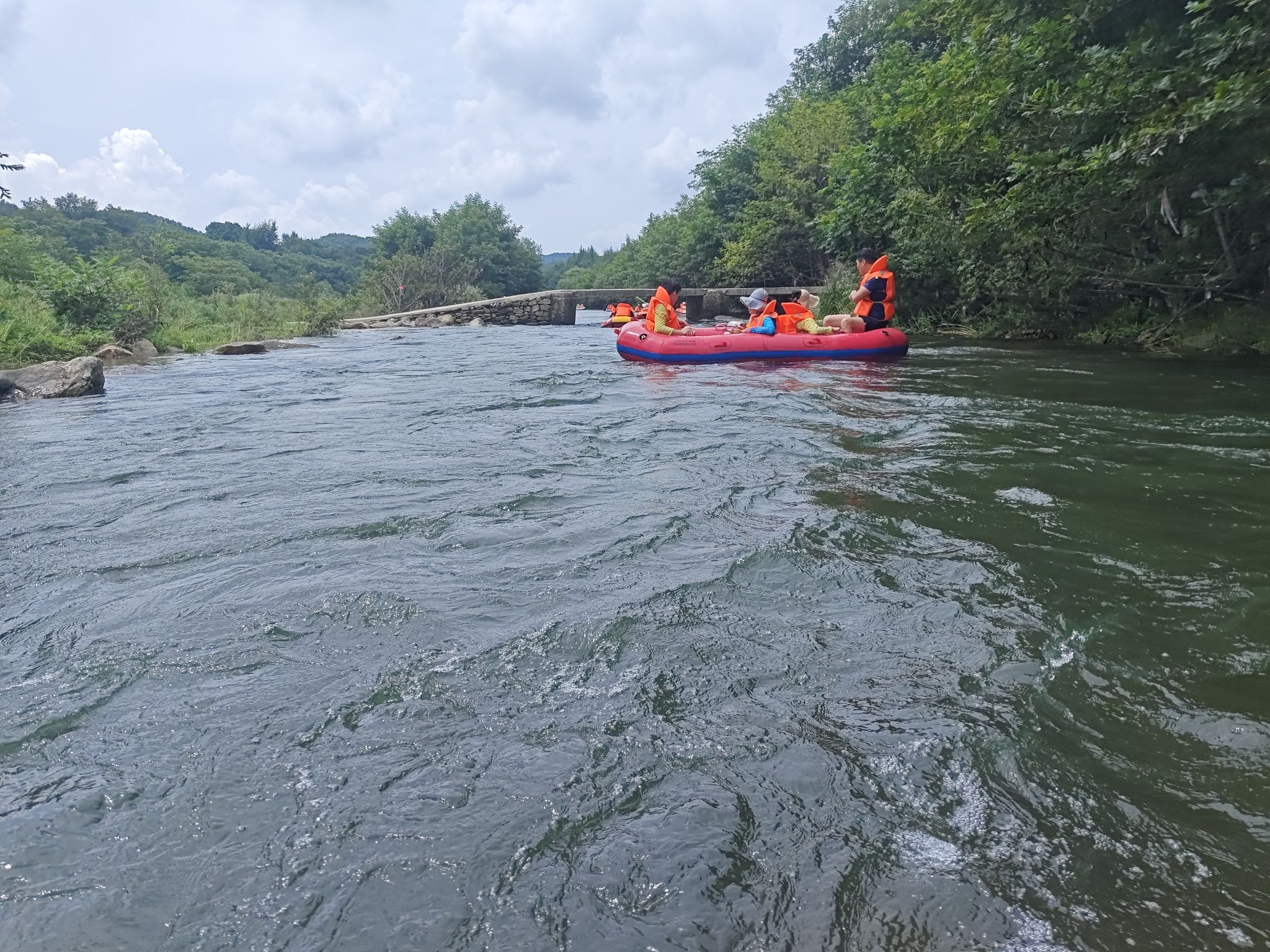 九水峡漂流旅行图片 3