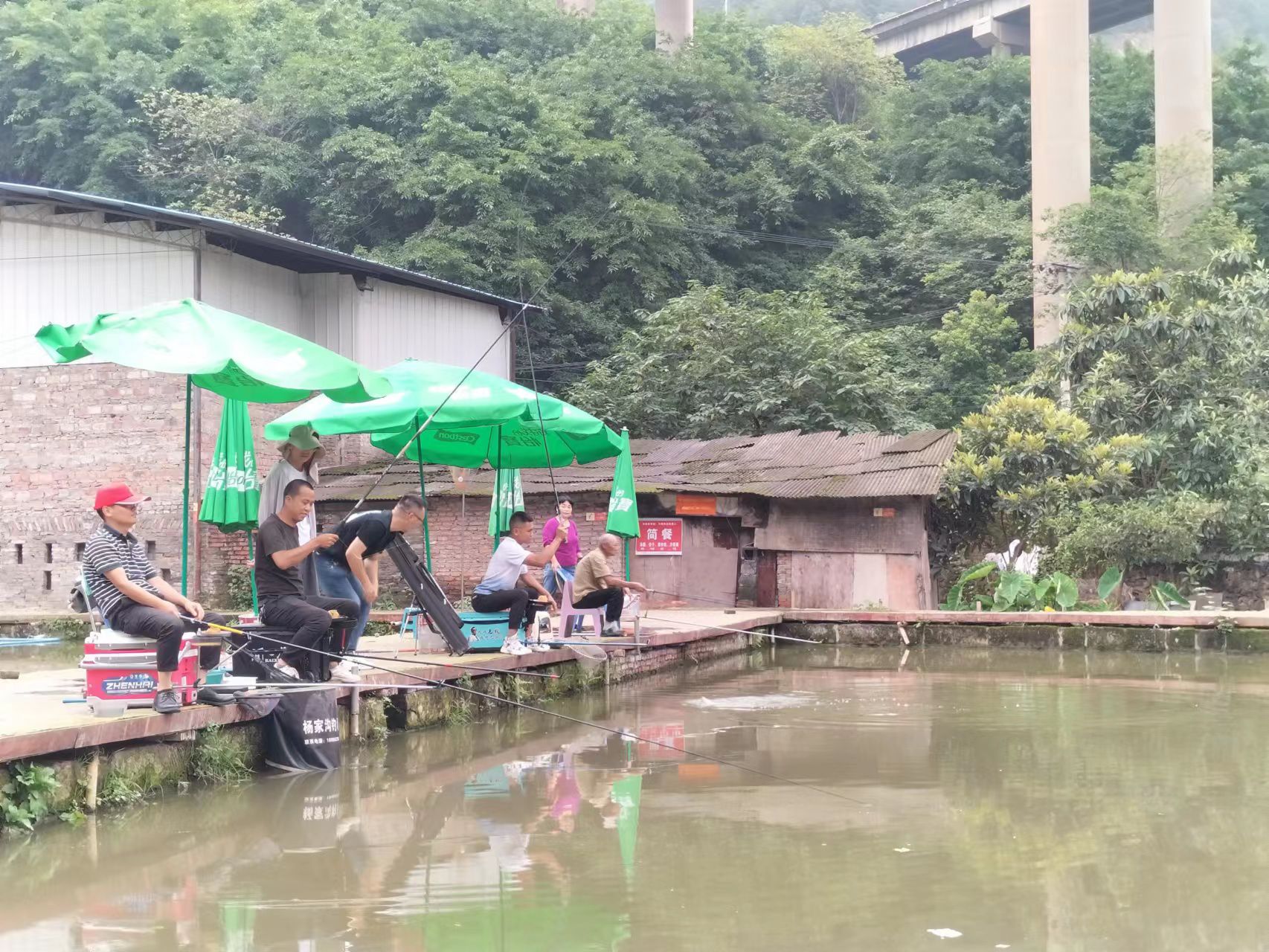 重庆市沙坪坝区梨树湾杨家沟钓场